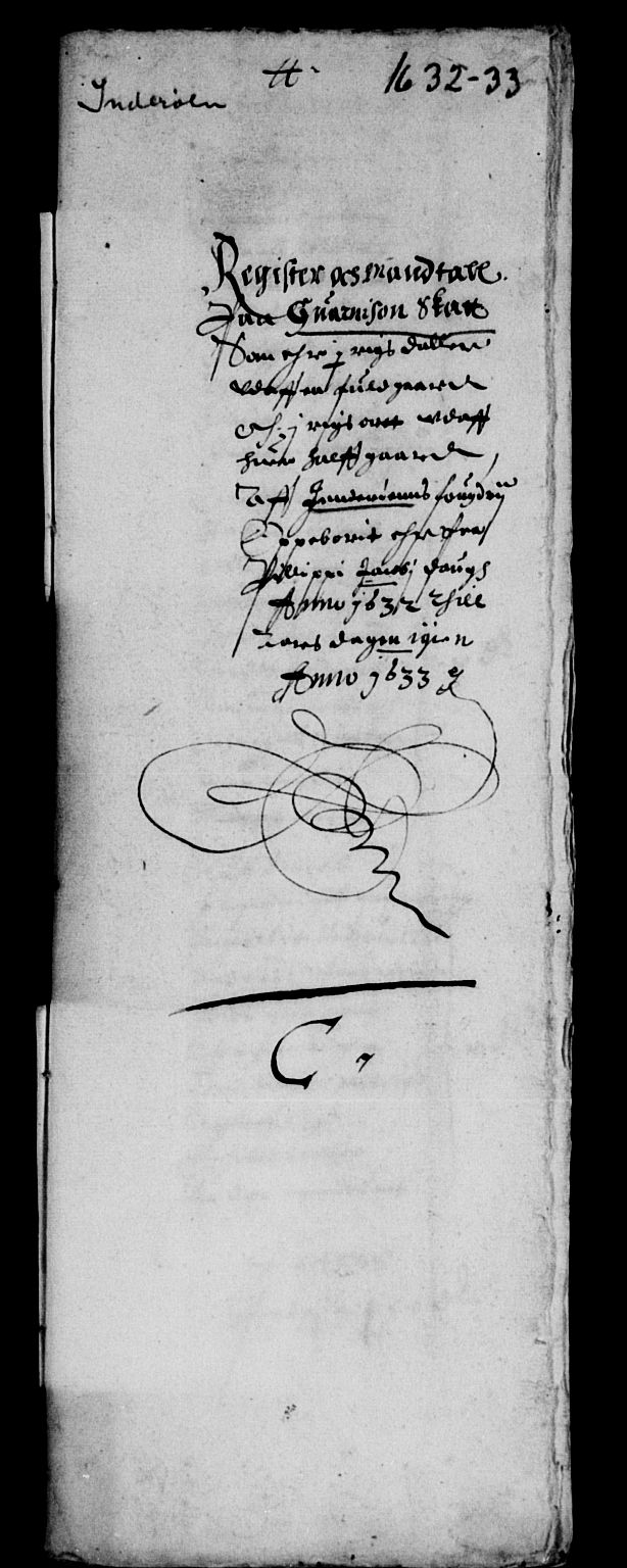 Rentekammeret inntil 1814, Reviderte regnskaper, Lensregnskaper, AV/RA-EA-5023/R/Rb/Rbw/L0051: Trondheim len, 1632-1634