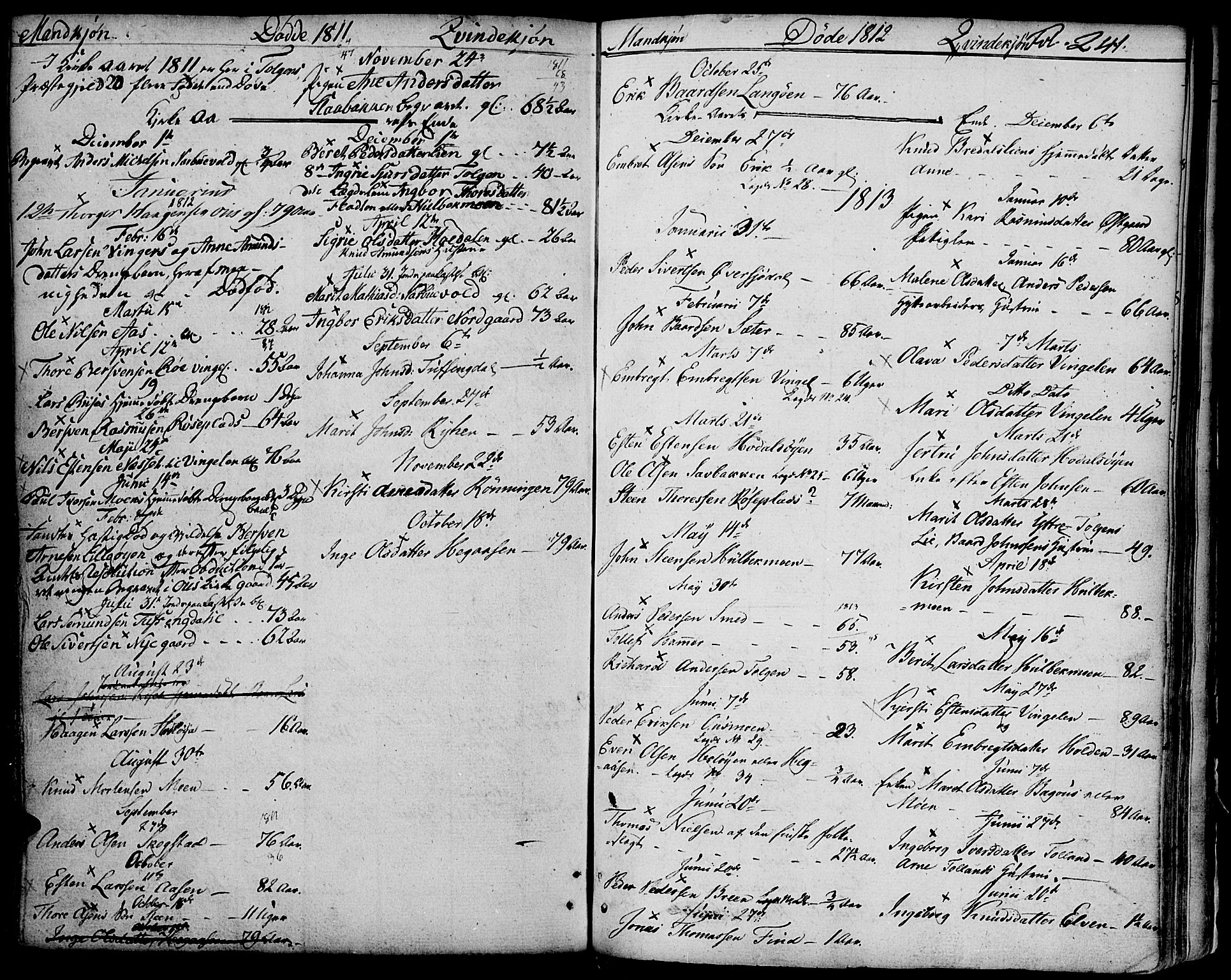 Tolga prestekontor, AV/SAH-PREST-062/K/L0003: Parish register (official) no. 3, 1786-1814, p. 241