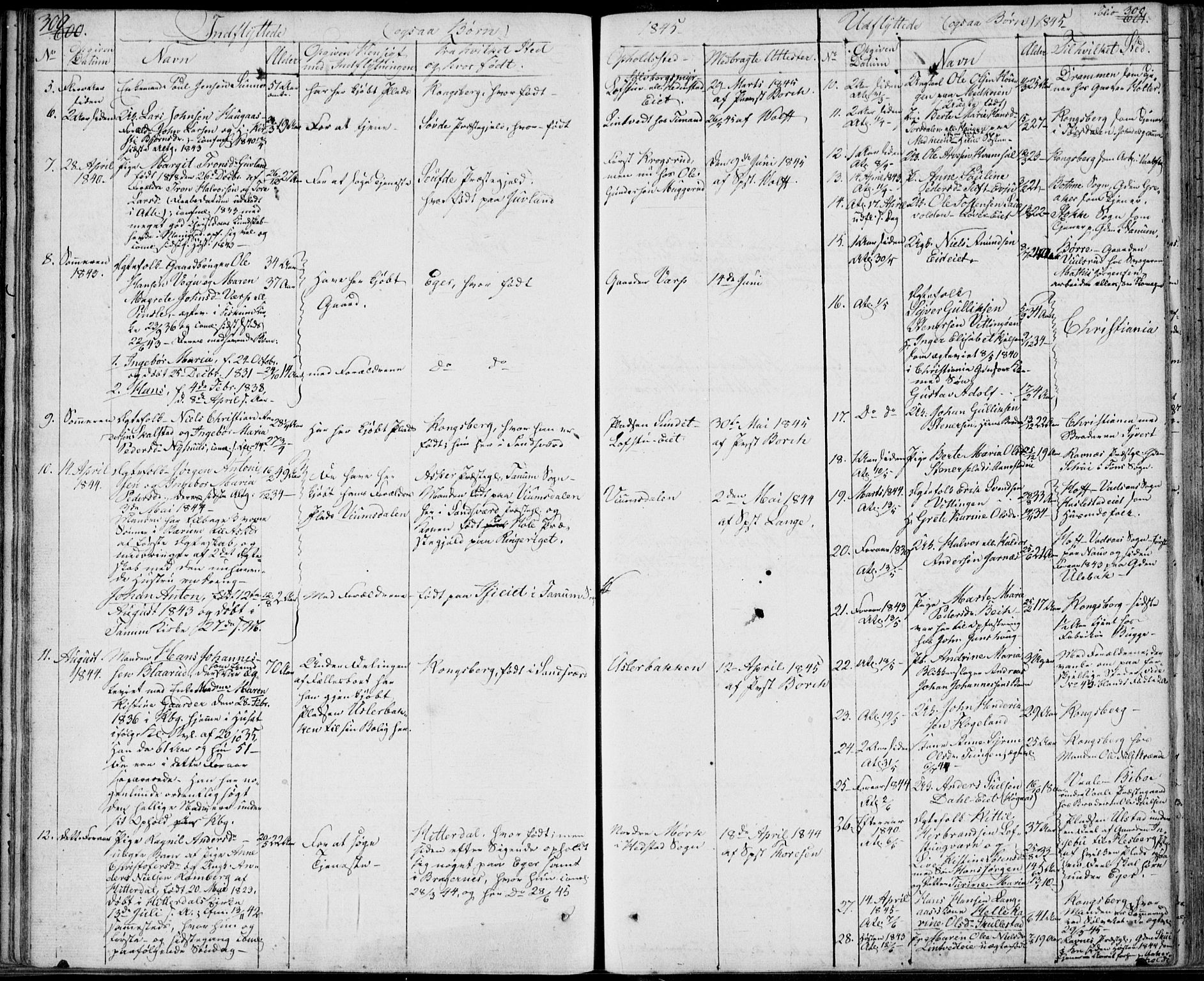 Sandsvær kirkebøker, AV/SAKO-A-244/F/Fa/L0005: Parish register (official) no. I 5, 1840-1856, p. 600-601