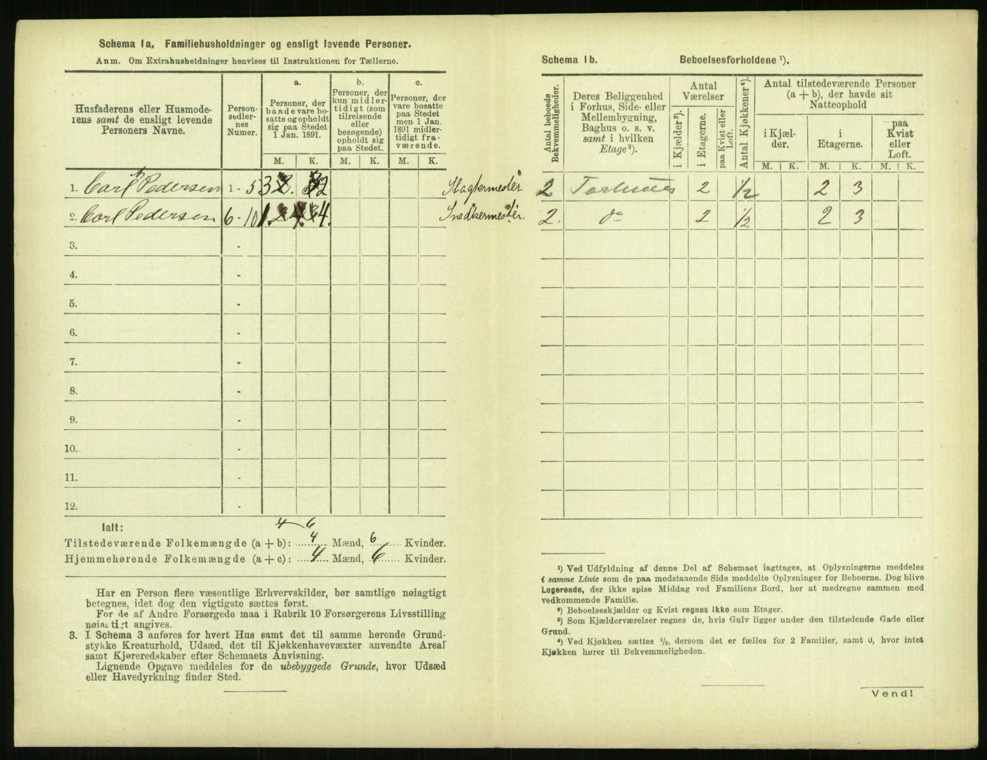 RA, 1891 census for 0806 Skien, 1891, p. 467