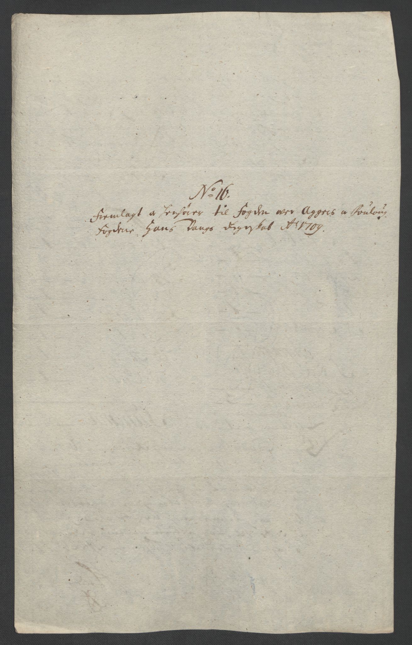 Rentekammeret inntil 1814, Reviderte regnskaper, Fogderegnskap, AV/RA-EA-4092/R10/L0447: Fogderegnskap Aker og Follo, 1707-1709, p. 528