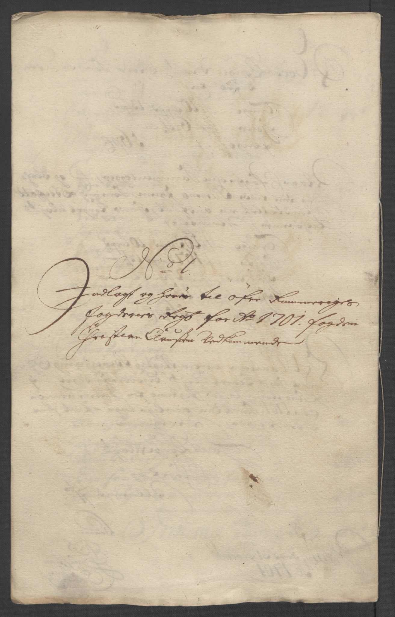 Rentekammeret inntil 1814, Reviderte regnskaper, Fogderegnskap, AV/RA-EA-4092/R12/L0713: Fogderegnskap Øvre Romerike, 1701, p. 30