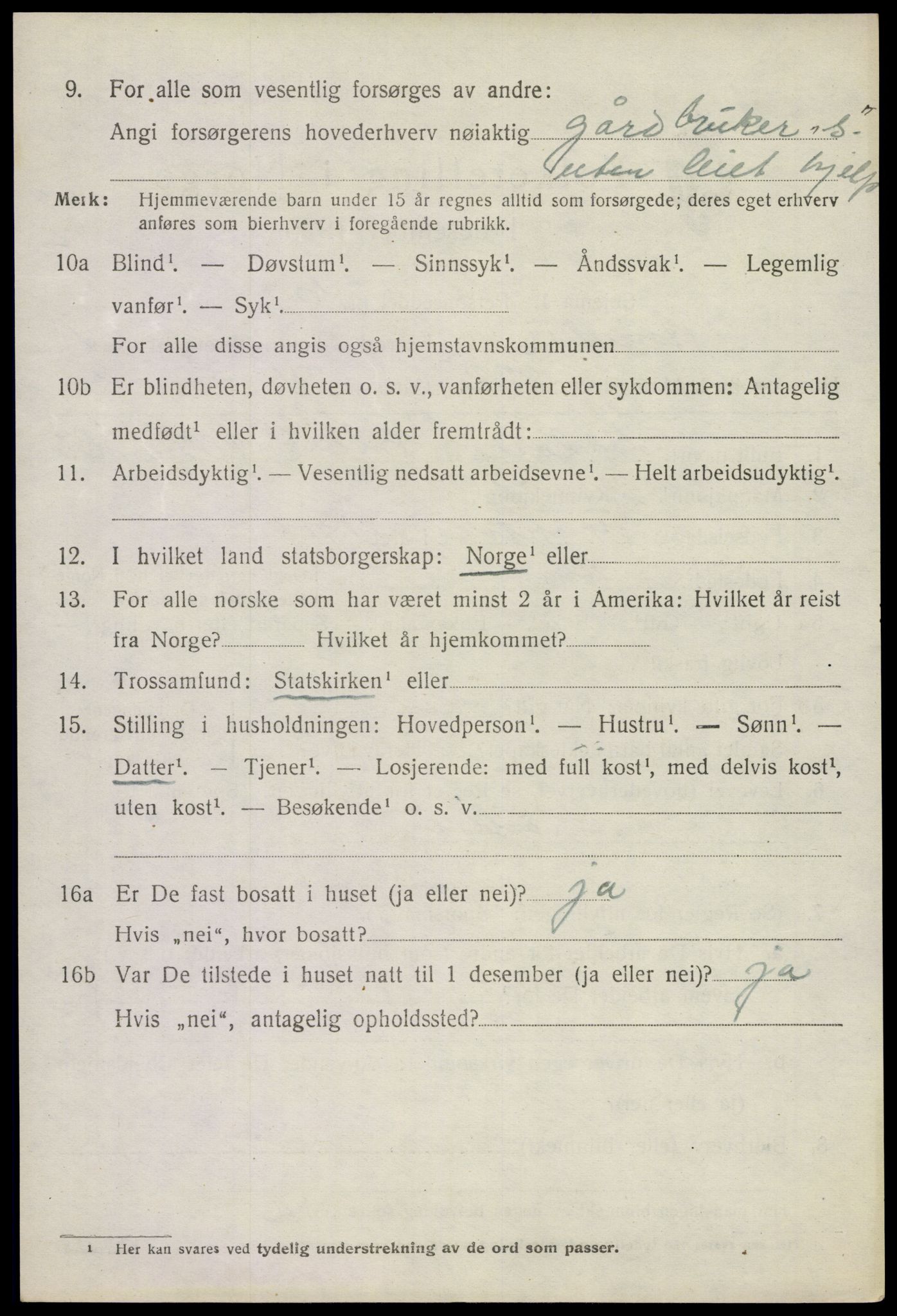 SAKO, 1920 census for Andebu, 1920, p. 5321