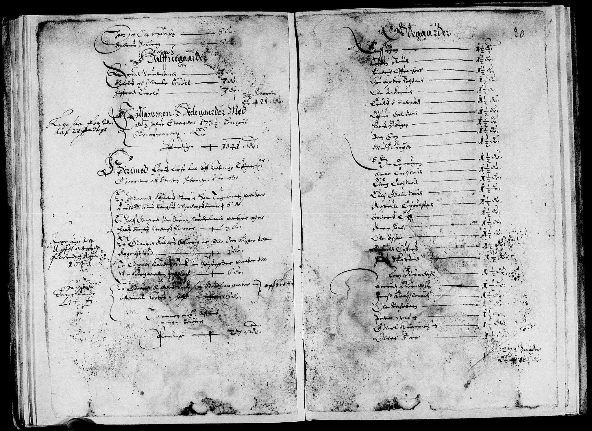Rentekammeret inntil 1814, Reviderte regnskaper, Lensregnskaper, AV/RA-EA-5023/R/Rb/Rbo/L0028: Tønsberg len, 1647-1649