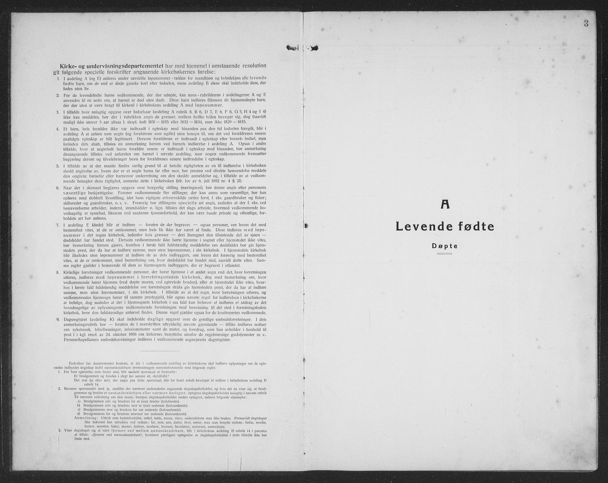 Ministerialprotokoller, klokkerbøker og fødselsregistre - Møre og Romsdal, AV/SAT-A-1454/509/L0113: Parish register (copy) no. 509C03, 1923-1939, p. 3