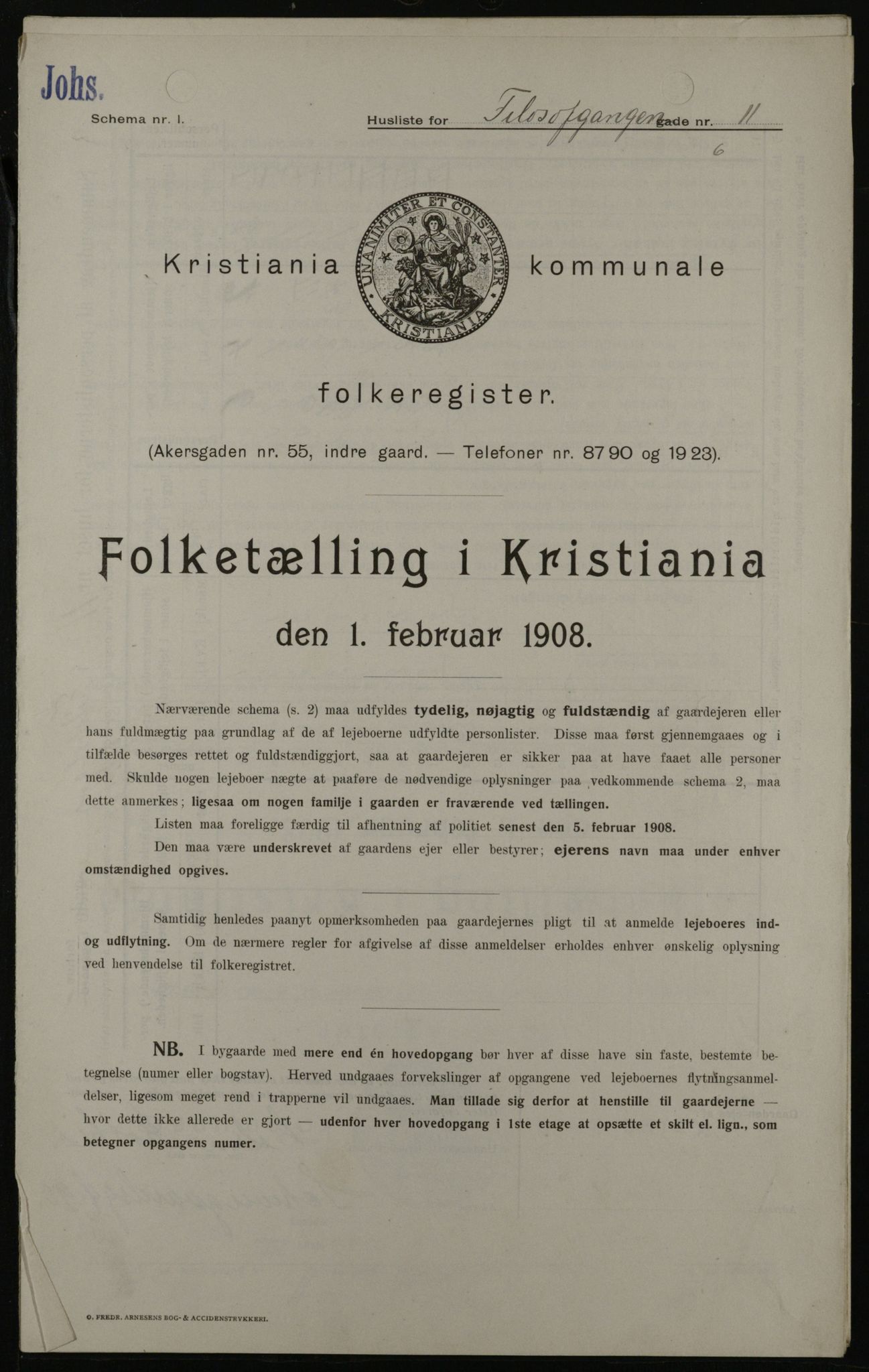 OBA, Municipal Census 1908 for Kristiania, 1908, p. 21940