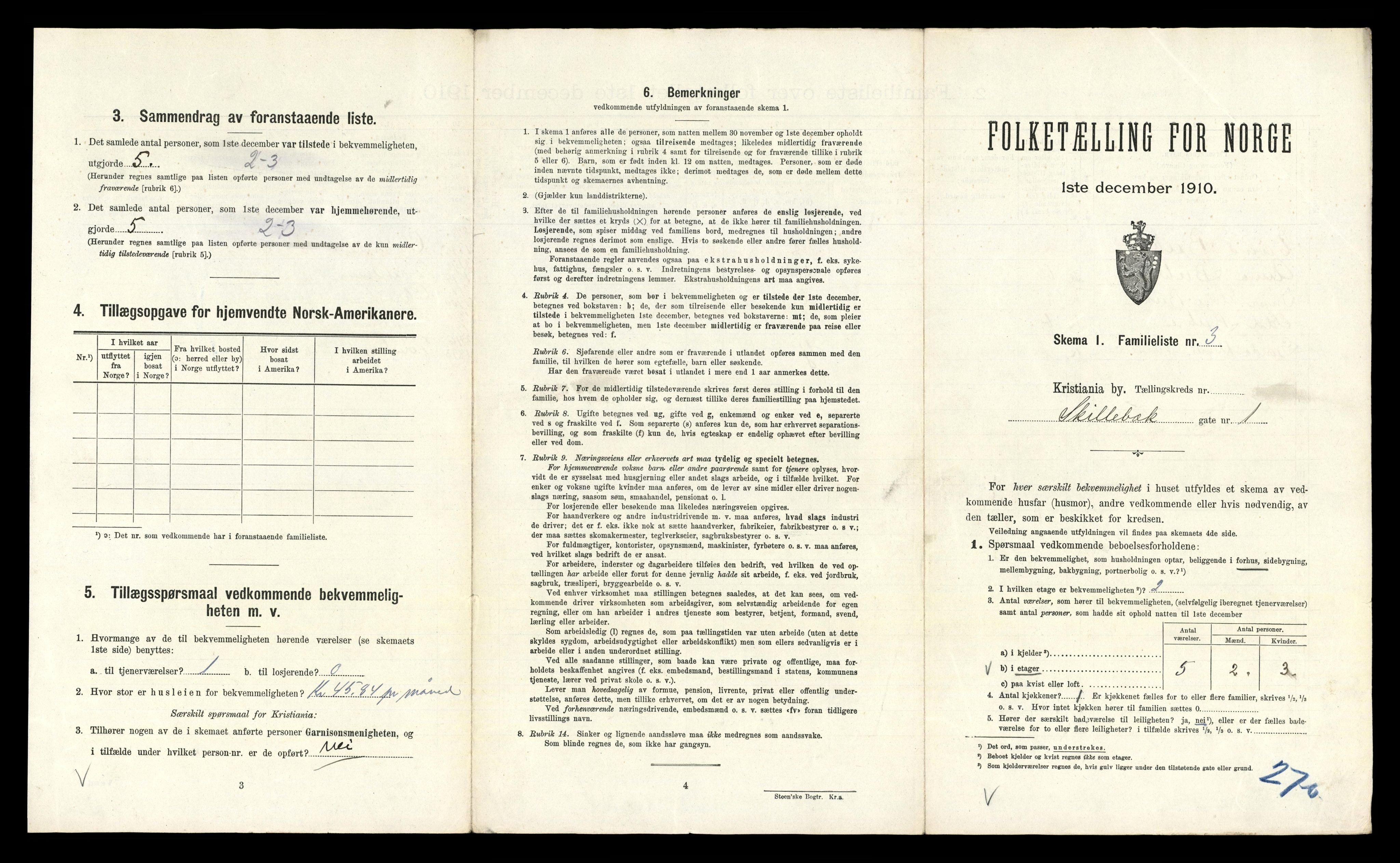 RA, 1910 census for Kristiania, 1910, p. 91039