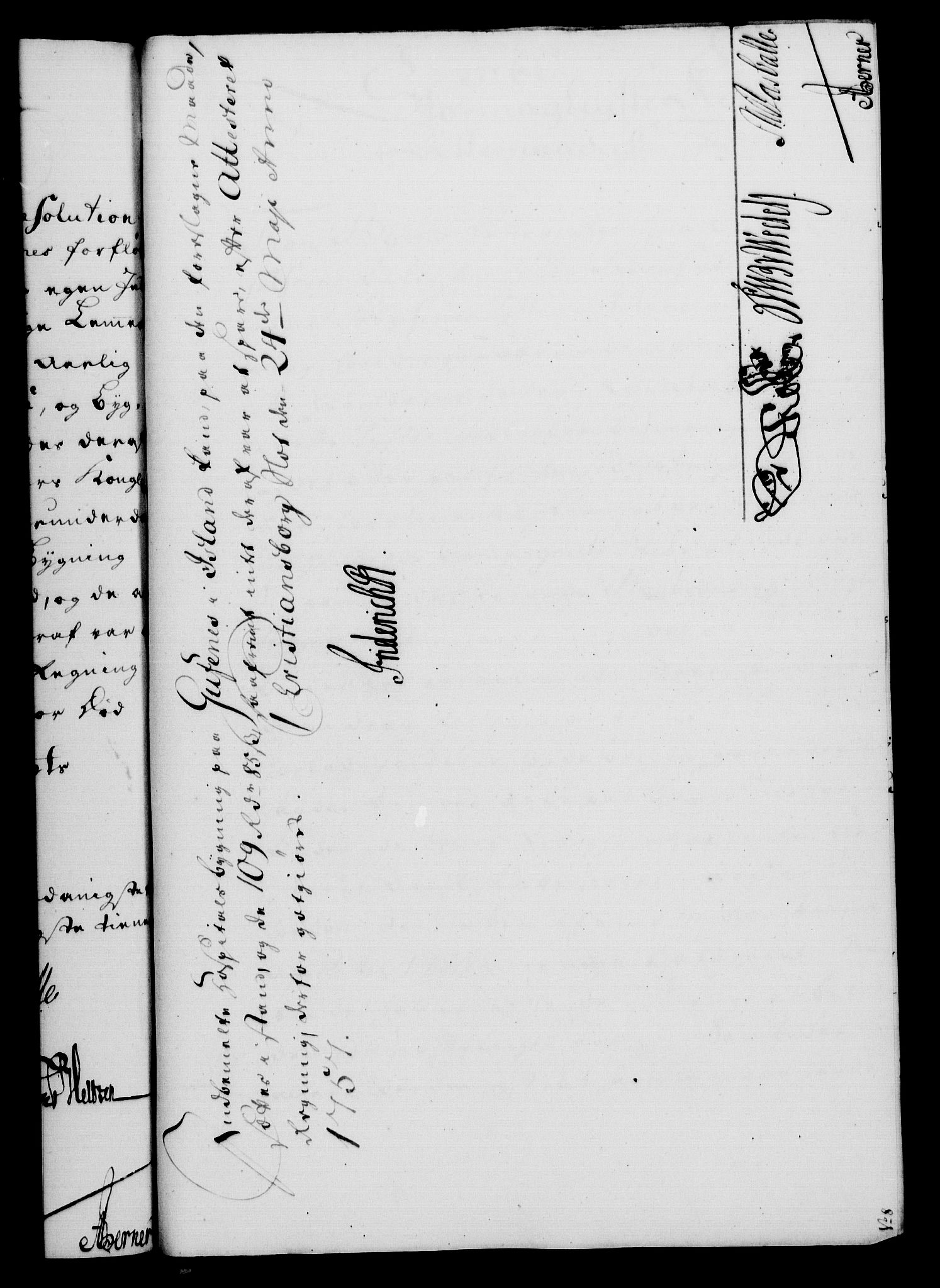 Rentekammeret, Kammerkanselliet, RA/EA-3111/G/Gf/Gfa/L0039: Norsk relasjons- og resolusjonsprotokoll (merket RK 52.39), 1757, p. 373