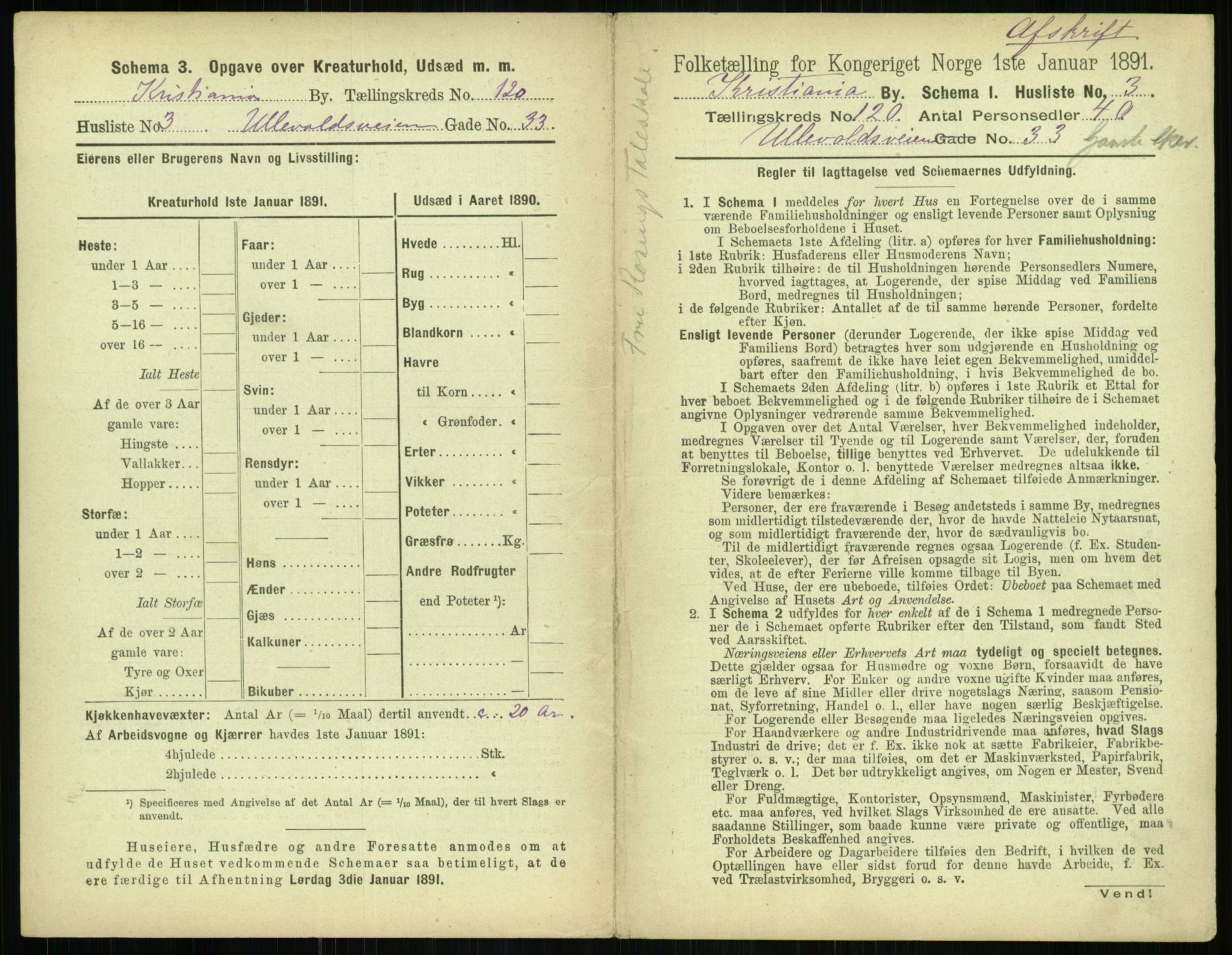 RA, 1891 census for 0301 Kristiania, 1891, p. 63977