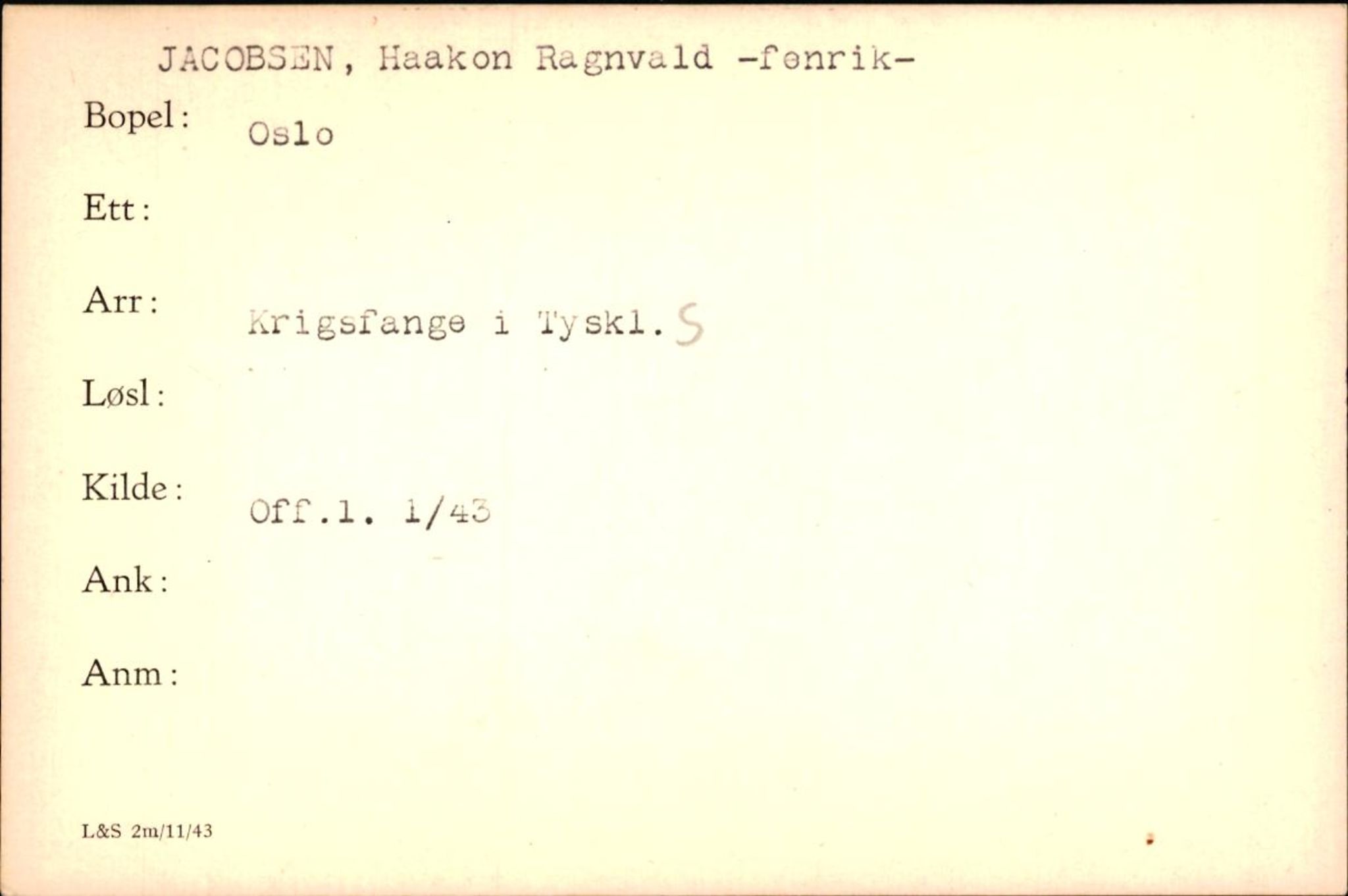 Forsvaret, Forsvarets krigshistoriske avdeling, AV/RA-RAFA-2017/Y/Yf/L0200: II-C-11-2102  -  Norske krigsfanger i Tyskland, 1940-1945, p. 508