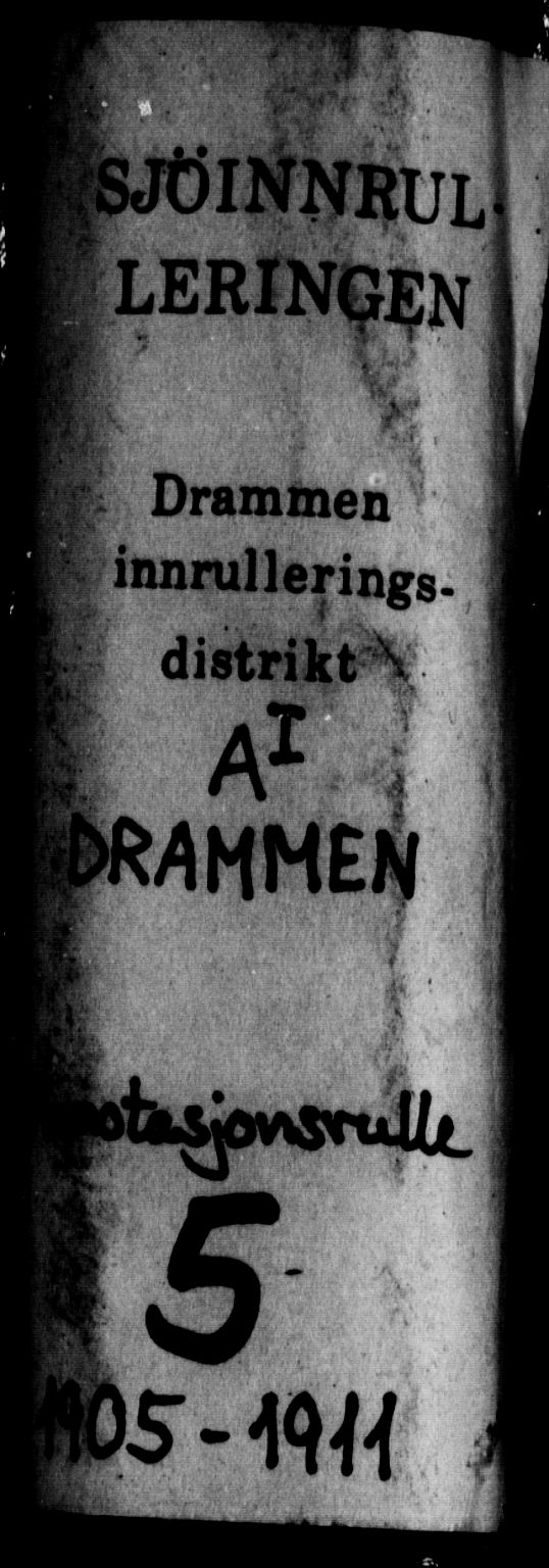 Drammen innrulleringsdistrikt, SAKO/A-781/F/Fb/L0006: Annotasjonsrulle, 1905-1911, p. 1