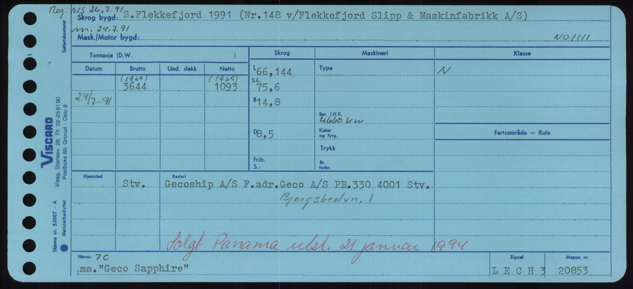 Sjøfartsdirektoratet med forløpere, Skipsmålingen, RA/S-1627/H/Hd/L0012: Fartøy, G-Glø, p. 159