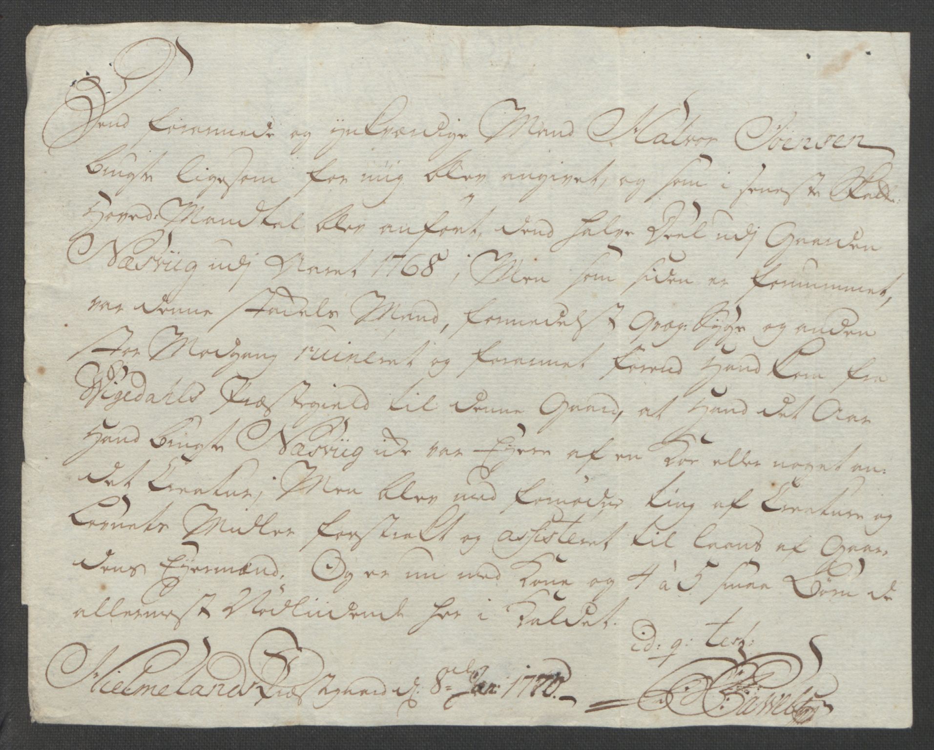 Rentekammeret inntil 1814, Reviderte regnskaper, Fogderegnskap, RA/EA-4092/R47/L2972: Ekstraskatten Ryfylke, 1762-1780, p. 234