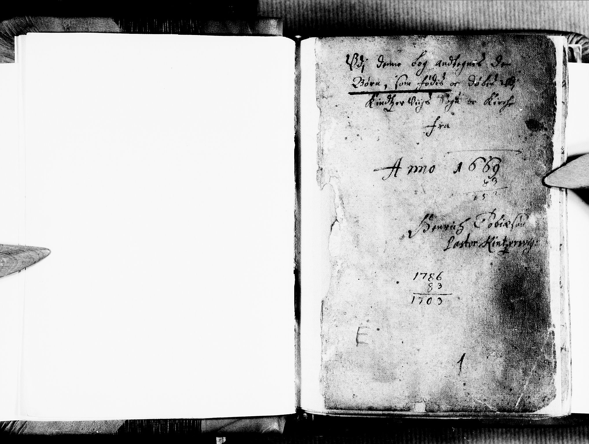 Ullensvang sokneprestembete, SAB/A-78701/H/Haa: Parish register (official) no. A 1 /3, 1676-1719, p. 1