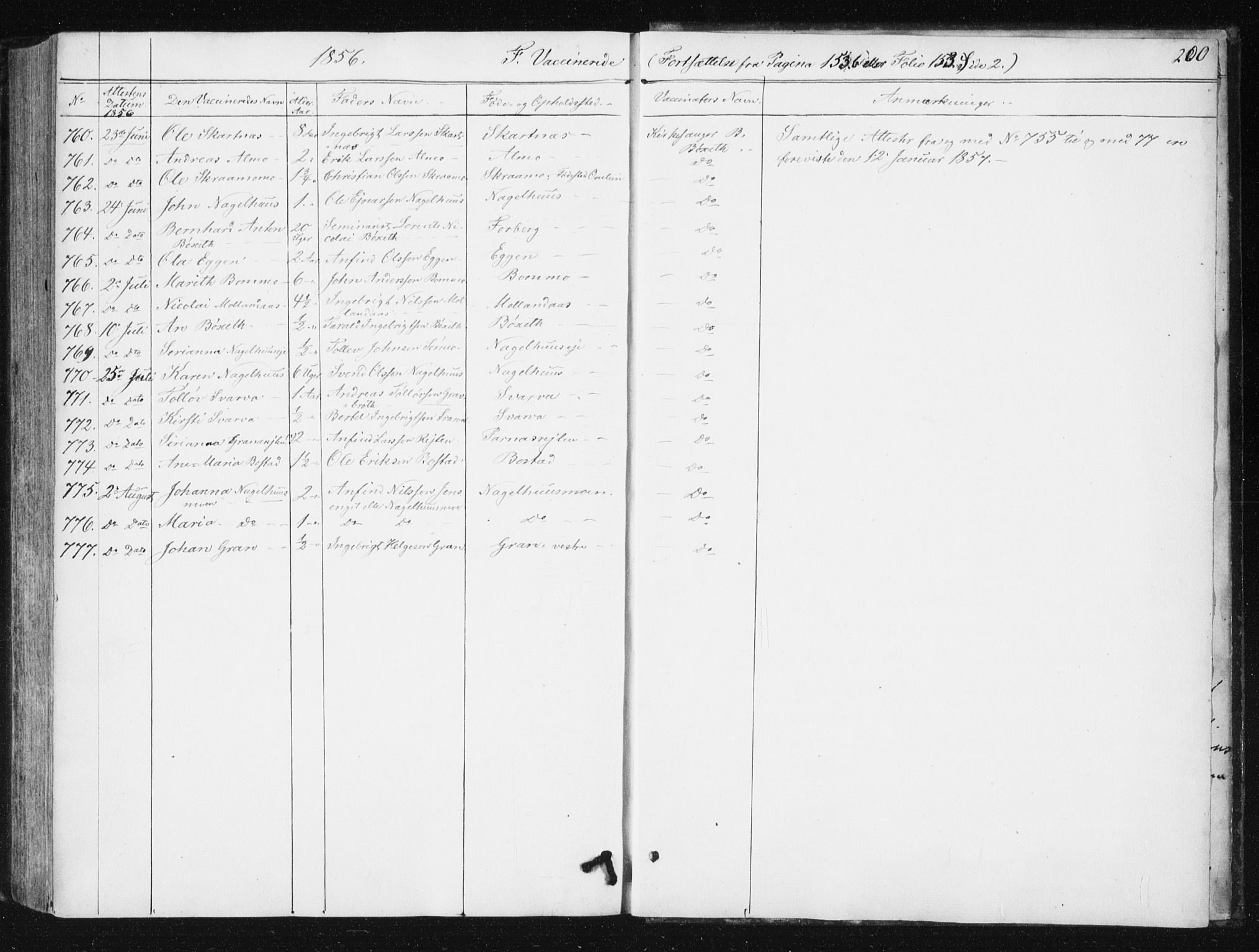 Ministerialprotokoller, klokkerbøker og fødselsregistre - Nord-Trøndelag, AV/SAT-A-1458/749/L0470: Parish register (official) no. 749A04, 1834-1853, p. 200