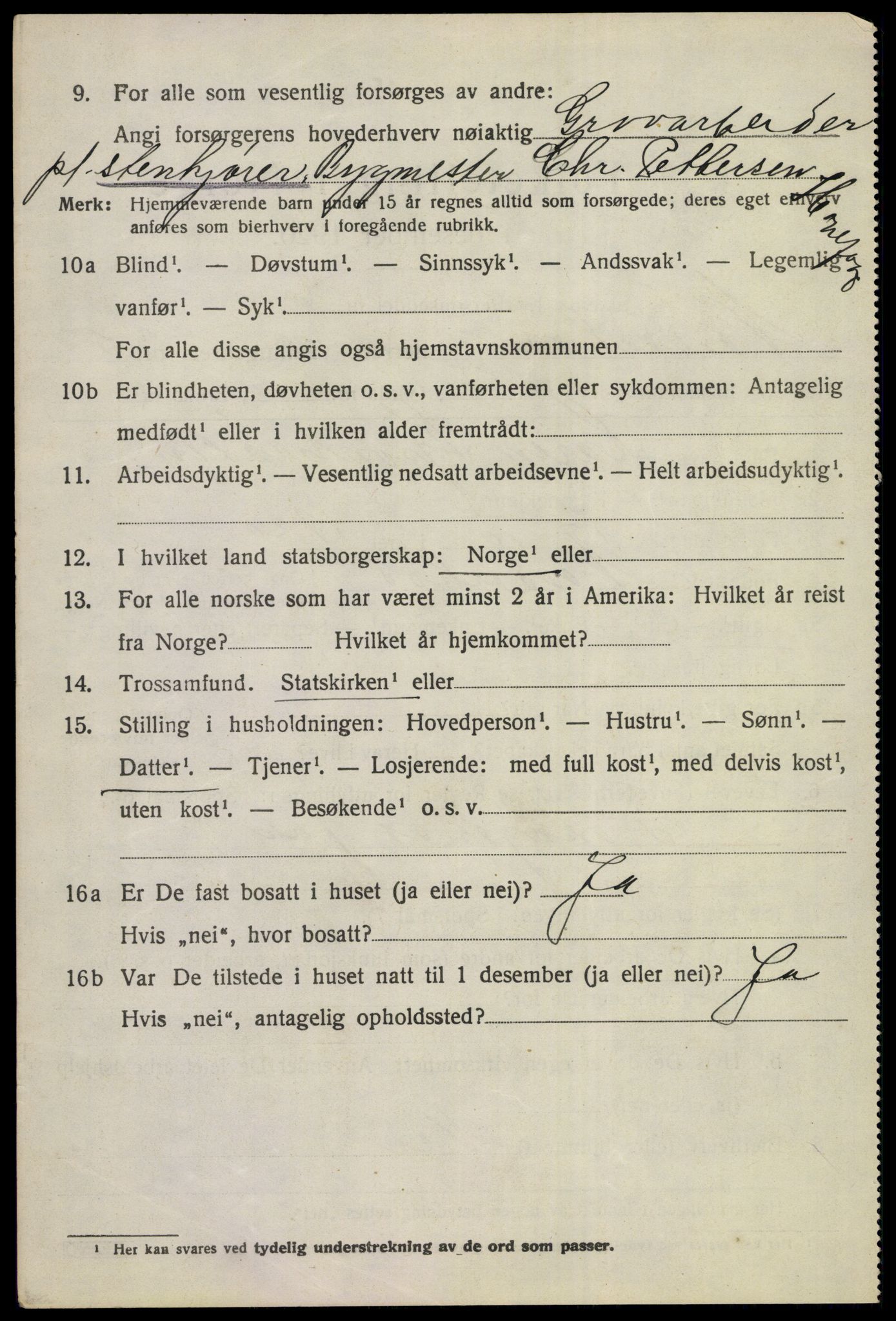 SAKO, 1920 census for Norderhov, 1920, p. 8650