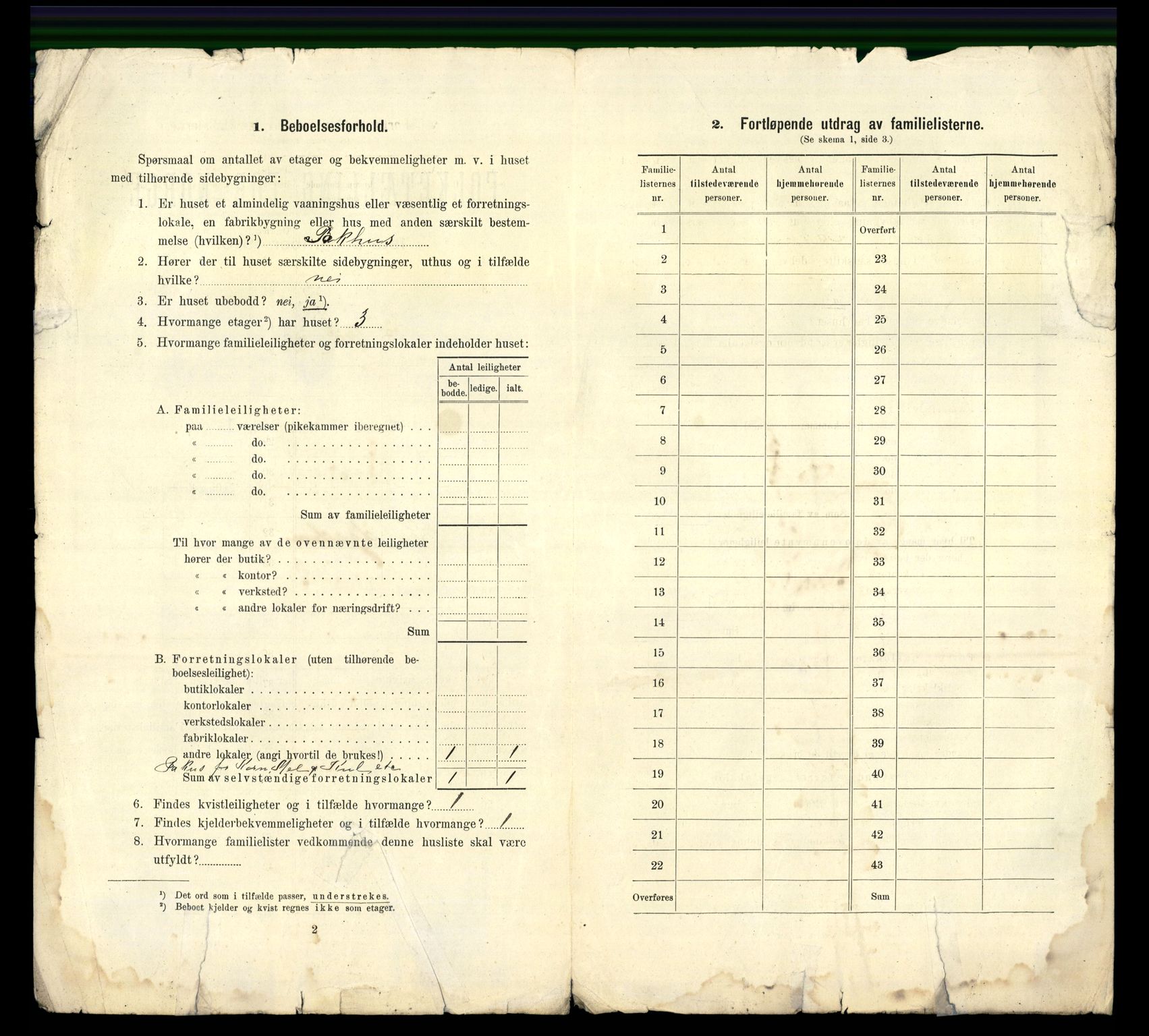 RA, 1910 census for Trondheim, 1910, p. 4056