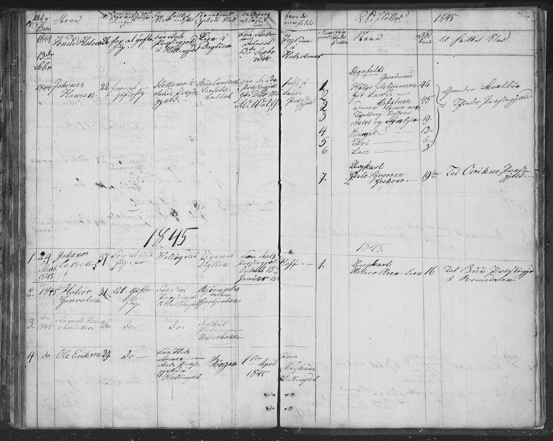 Nore kirkebøker, SAKO/A-238/F/Fc/L0002: Parish register (official) no. III 2, 1836-1861, p. 220
