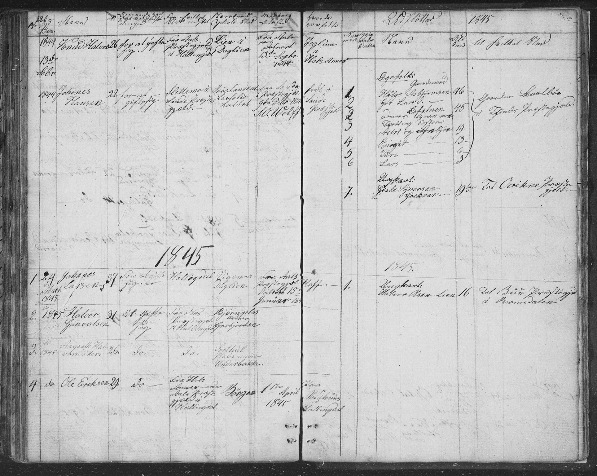 Nore kirkebøker, AV/SAKO-A-238/F/Fc/L0002: Parish register (official) no. III 2, 1836-1861, p. 220