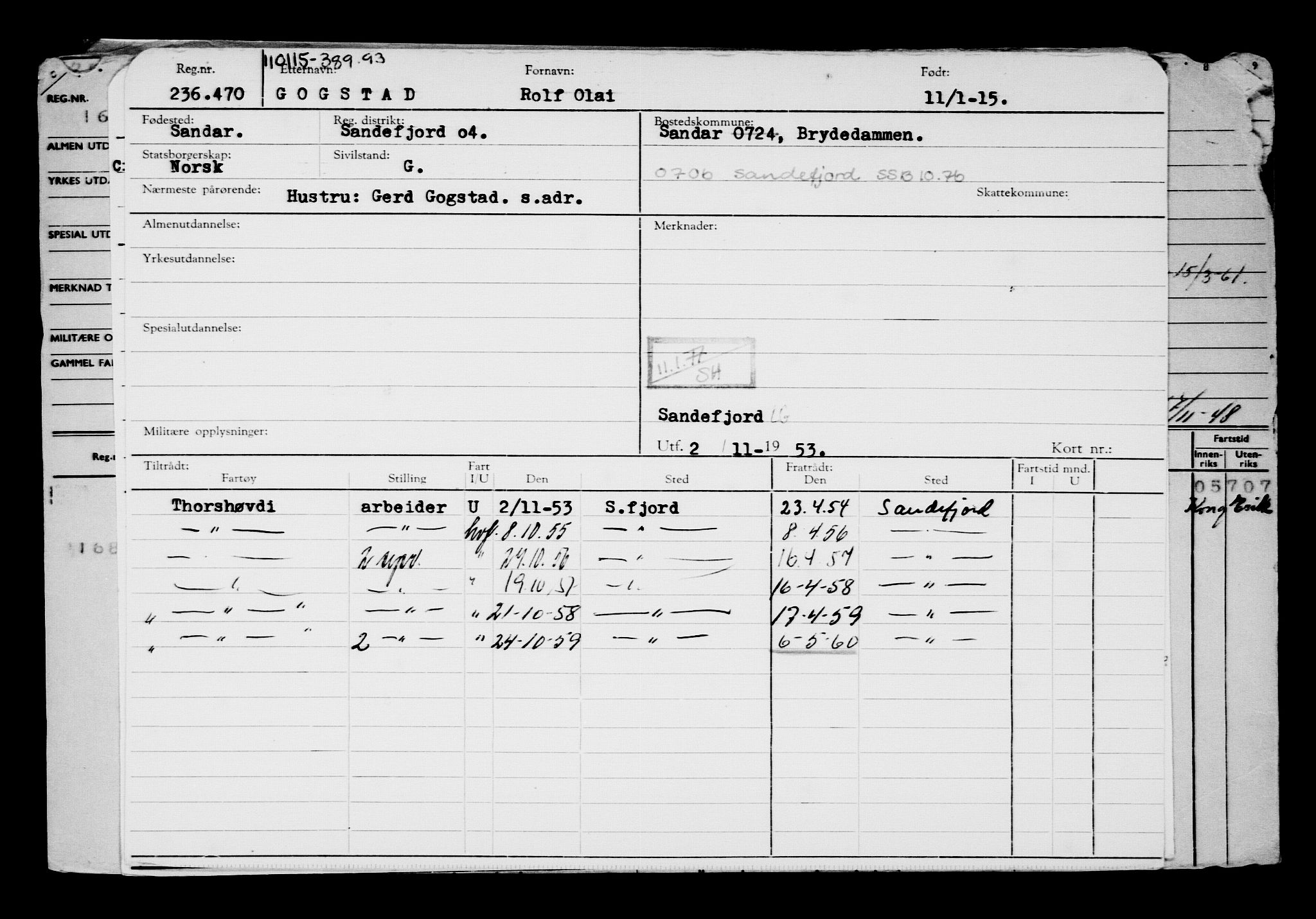 Direktoratet for sjømenn, AV/RA-S-3545/G/Gb/L0126: Hovedkort, 1914-1915, p. 492