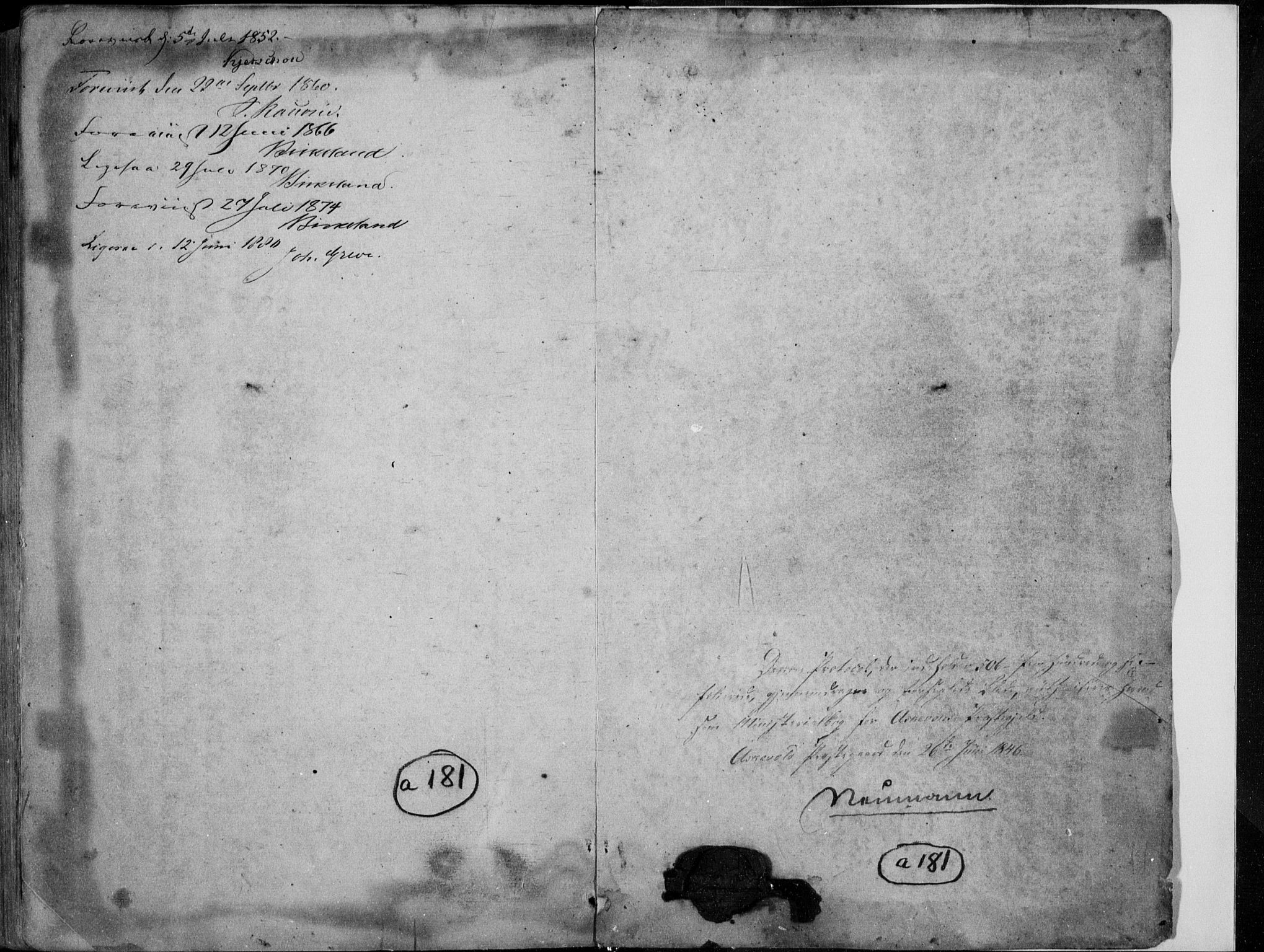 Askvoll sokneprestembete, SAB/A-79501/H/Haa/Haaa/L0011/0002: Parish register (official) no. A 11 II, 1845-1878