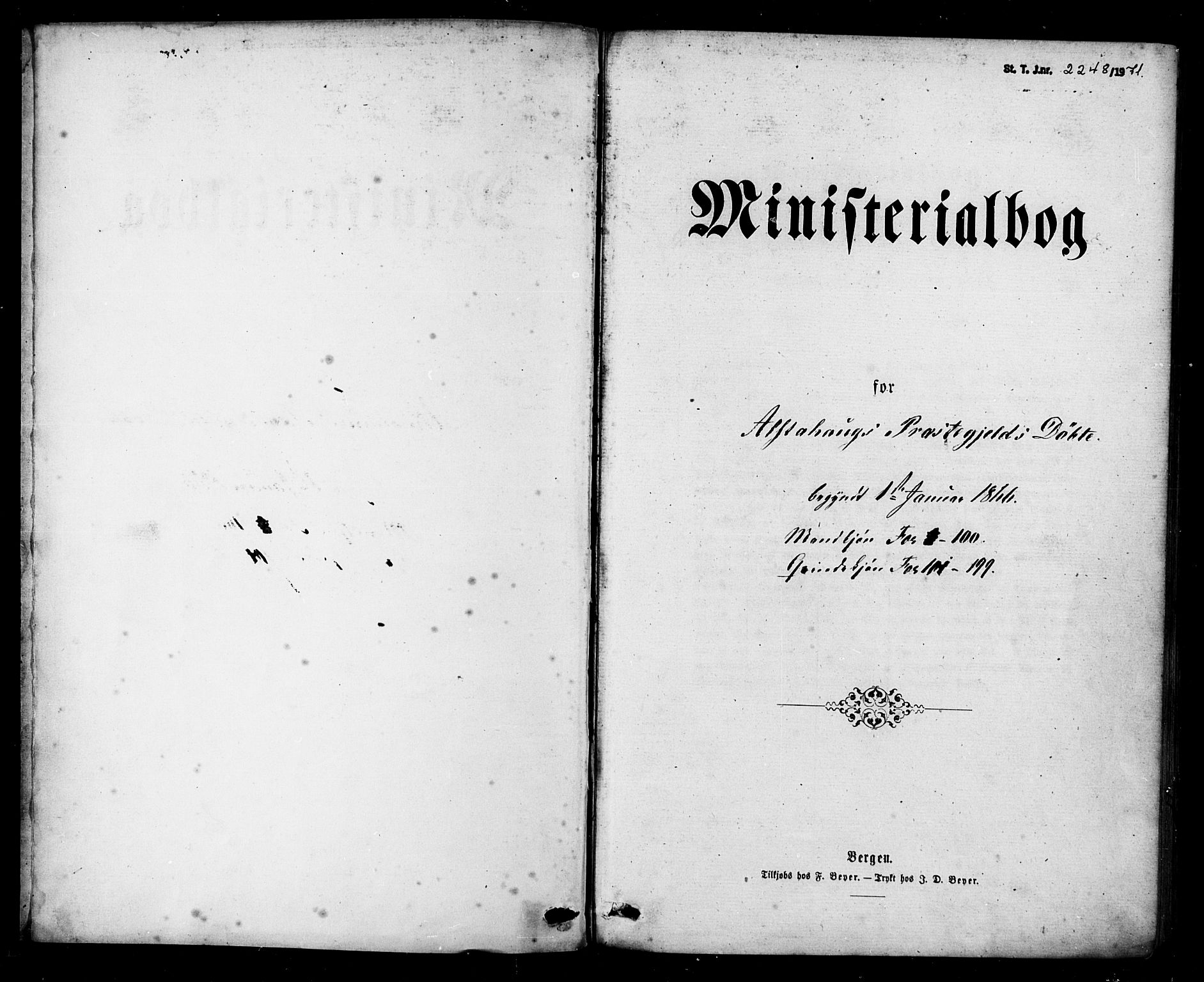 Ministerialprotokoller, klokkerbøker og fødselsregistre - Nordland, SAT/A-1459/830/L0449: Parish register (official) no. 830A13, 1866-1886