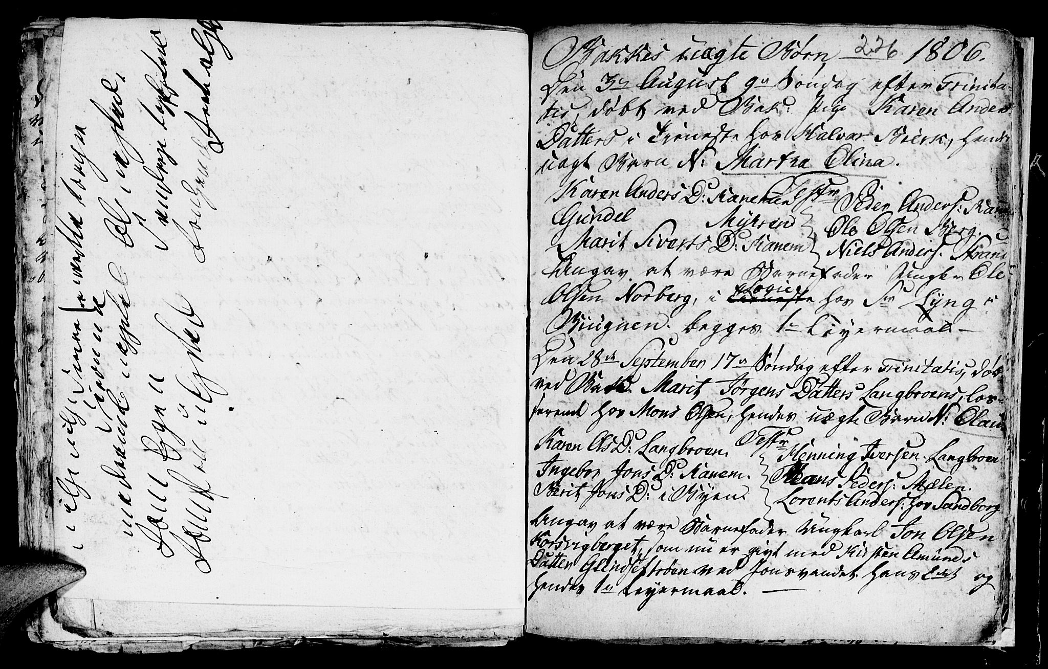 Ministerialprotokoller, klokkerbøker og fødselsregistre - Sør-Trøndelag, SAT/A-1456/604/L0218: Parish register (copy) no. 604C01, 1754-1819, p. 226