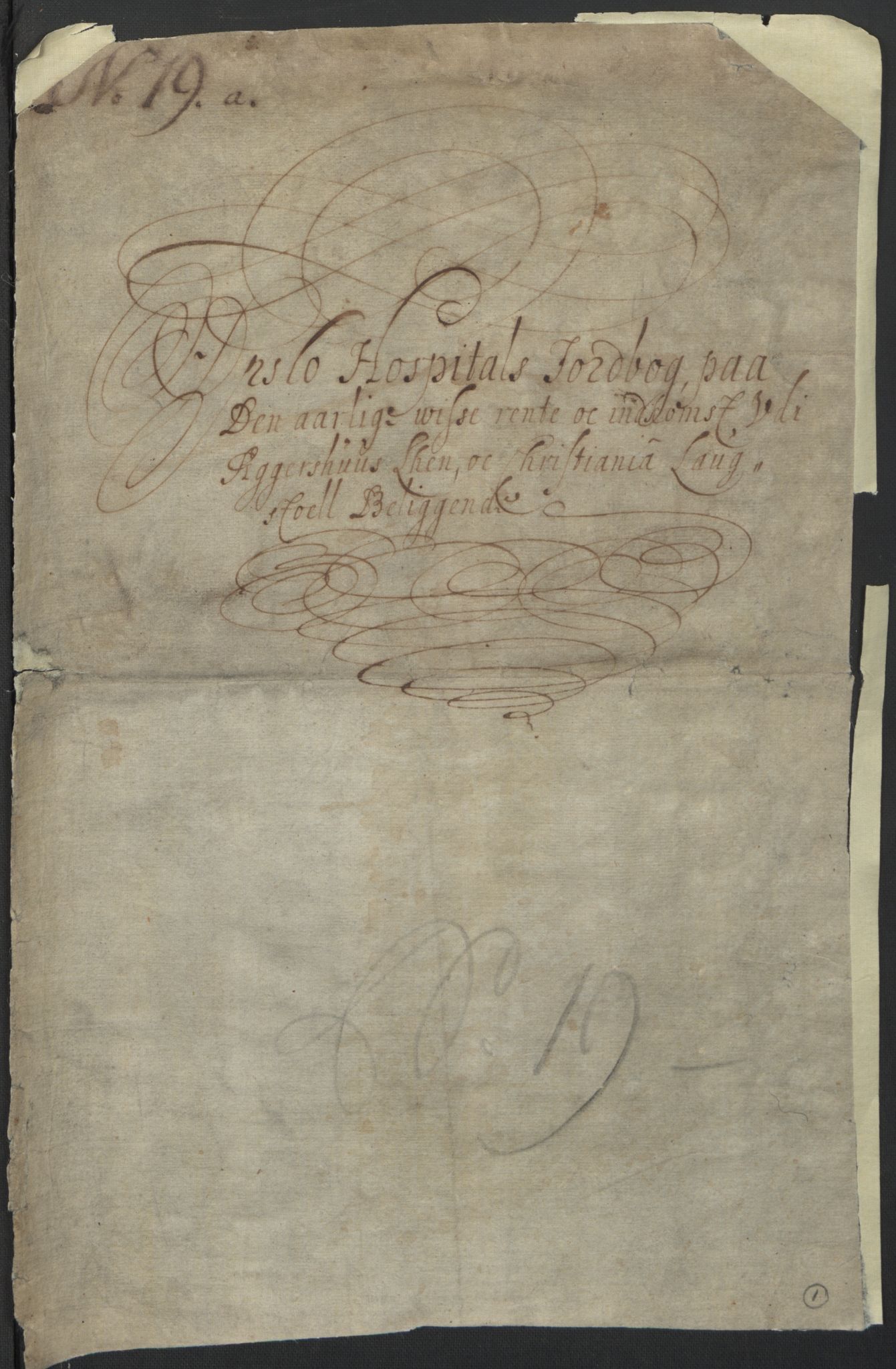 Rentekammeret inntil 1814, Realistisk ordnet avdeling, AV/RA-EA-4070/L/L0007/0002: Kristiania lagdømme: / Jordebøker over lagstolgods, bispegods etc. i Kristiania og Oppland lagdømme, 1661