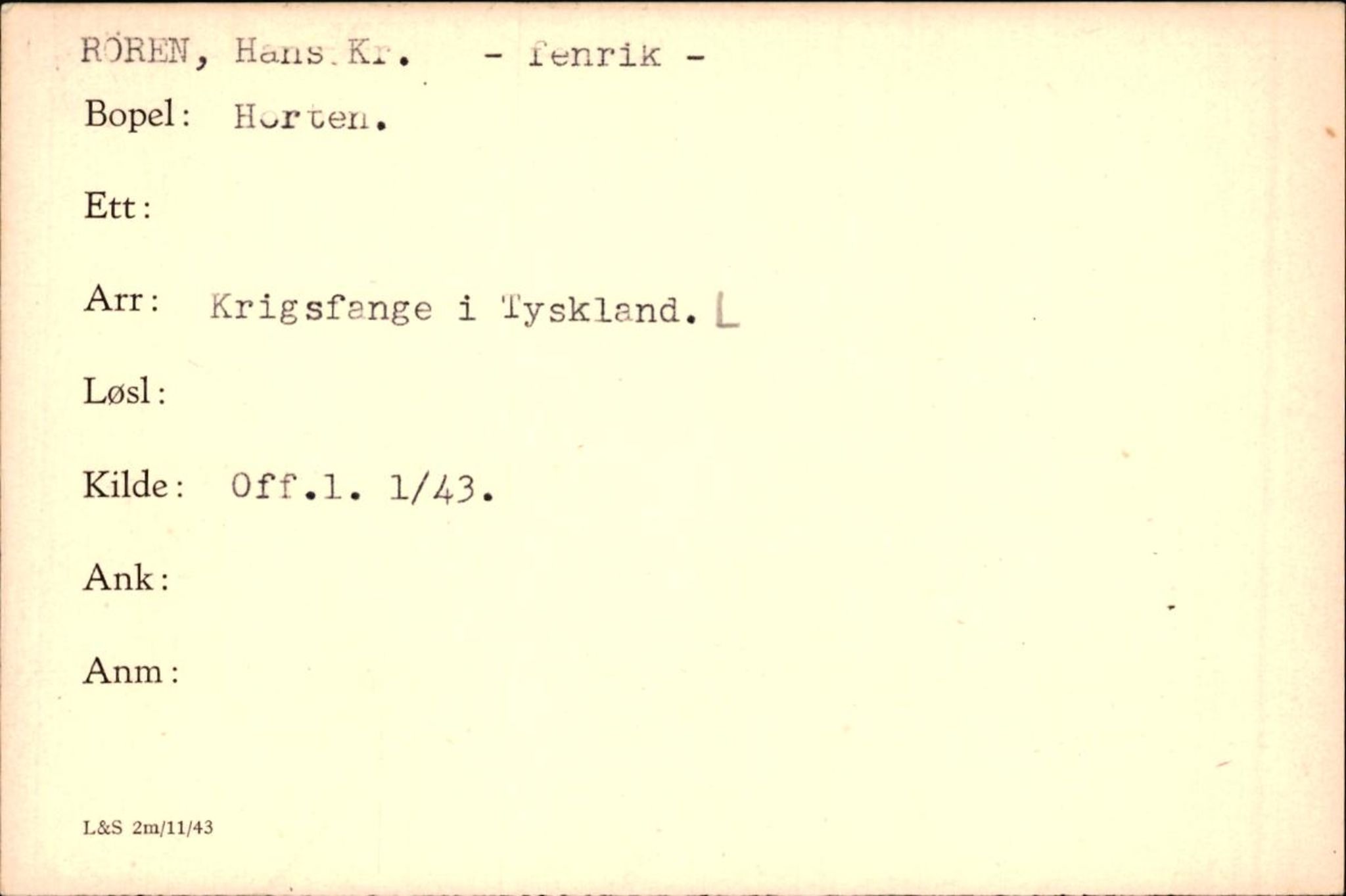 Forsvaret, Forsvarets krigshistoriske avdeling, AV/RA-RAFA-2017/Y/Yf/L0200: II-C-11-2102  -  Norske krigsfanger i Tyskland, 1940-1945, p. 883