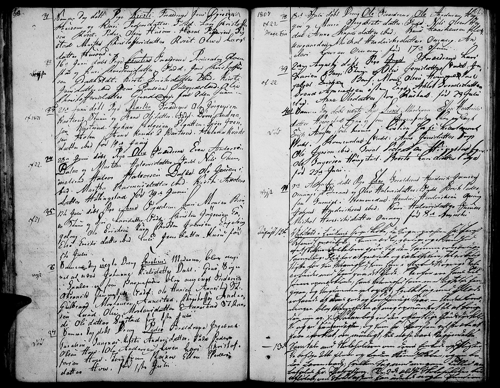 Løten prestekontor, SAH/PREST-022/K/Ka/L0004: Parish register (official) no. 4, 1801-1814, p. 60-61