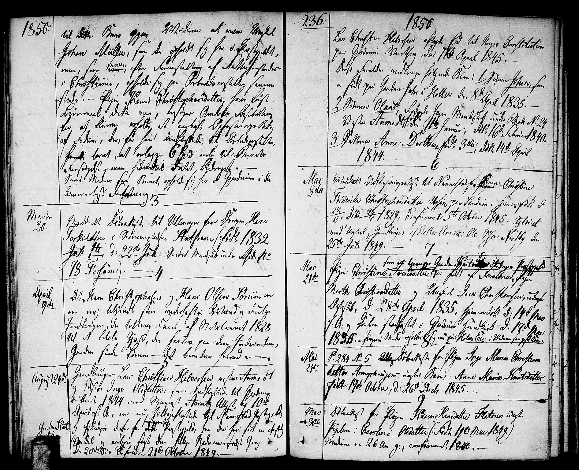 Gjerdrum prestekontor Kirkebøker, AV/SAO-A-10412b/F/Fa/L0003: Parish register (official) no. I 3, 1798-1815, p. 236