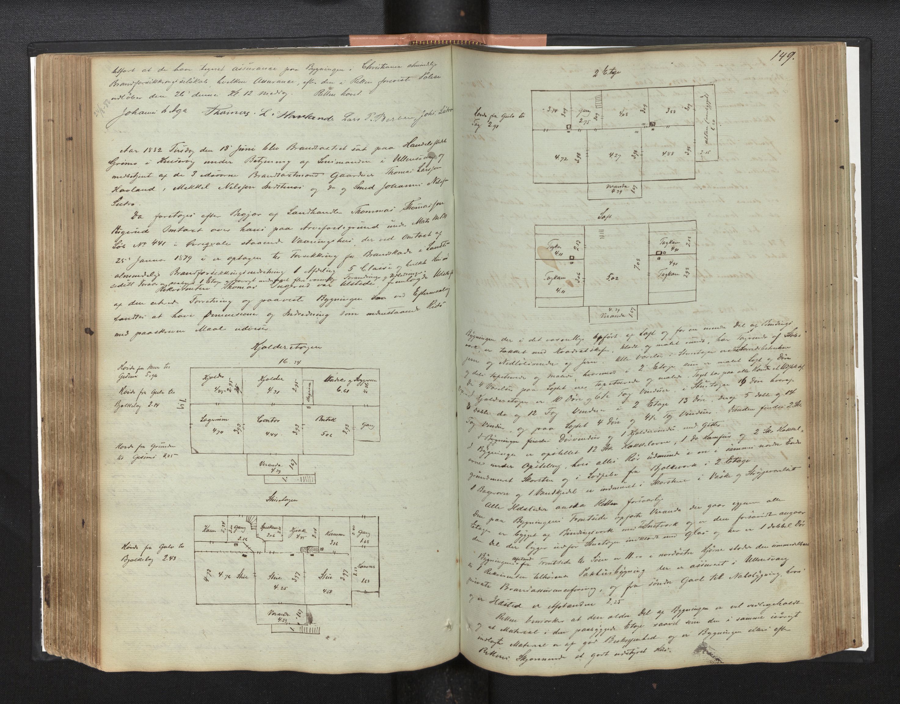 Lensmannen i Ullensvang, AV/SAB-A-35501/0012/L0001: Branntakstprotokoll, 1846-1929, p. 148b-149a