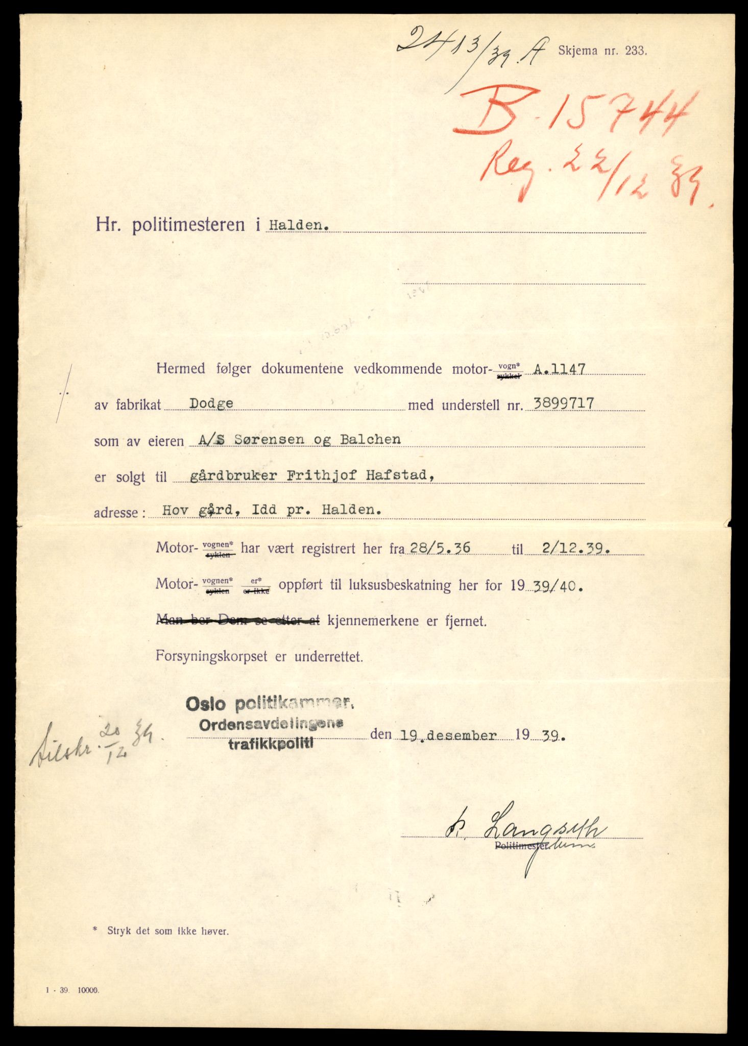 Møre og Romsdal vegkontor - Ålesund trafikkstasjon, AV/SAT-A-4099/F/Fe/L0022: Registreringskort for kjøretøy T 10584 - T 10694, 1927-1998, p. 1153