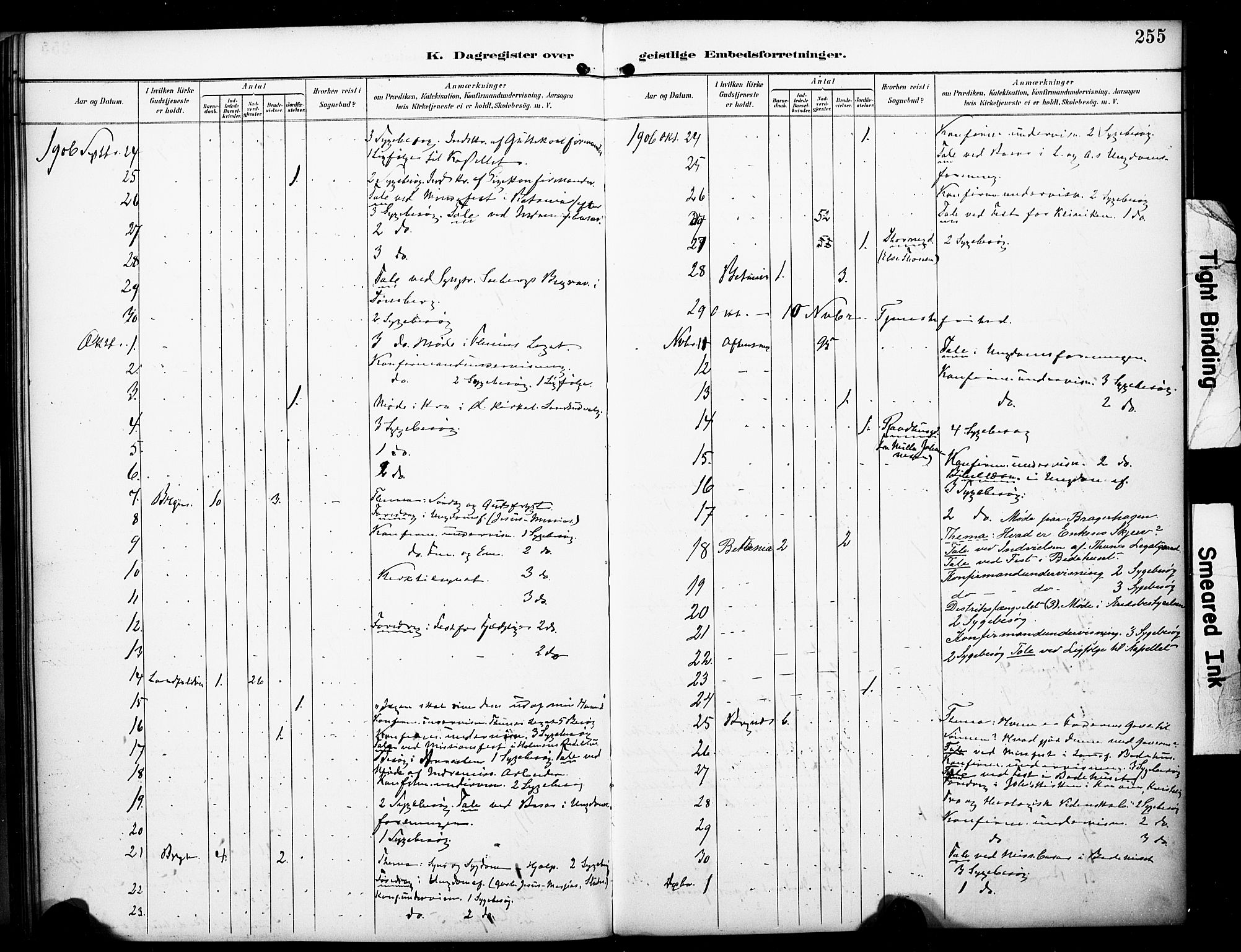 Bragernes kirkebøker, AV/SAKO-A-6/F/Fc/L0006: Parish register (official) no. III 6, 1888-1899, p. 255