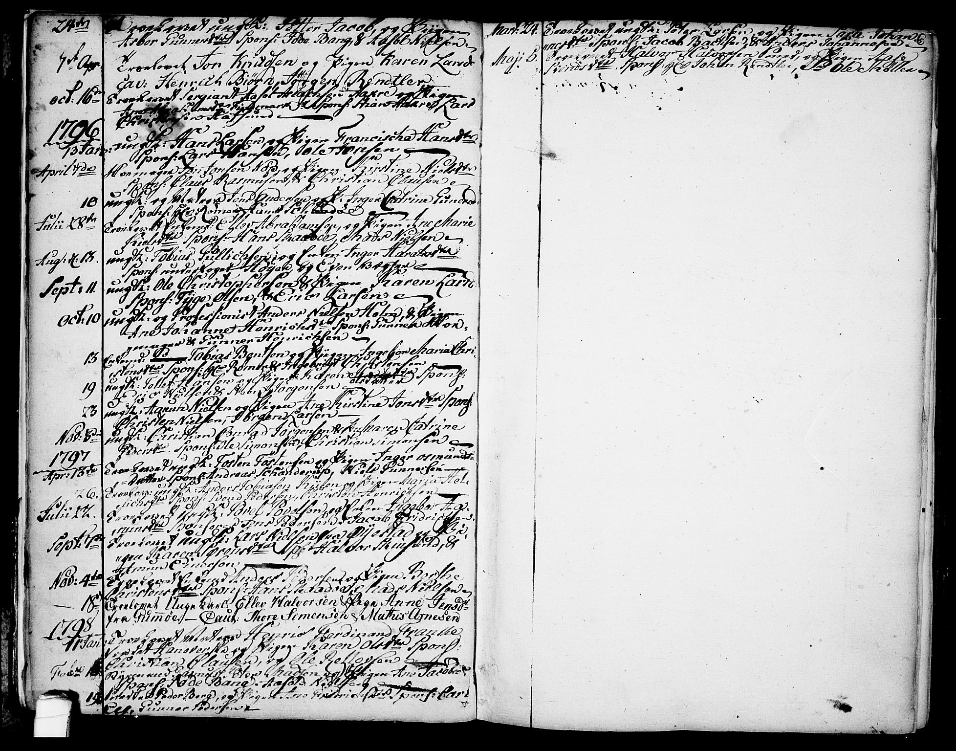 Kragerø kirkebøker, AV/SAKO-A-278/F/Fa/L0002: Parish register (official) no. 2, 1767-1802, p. 6