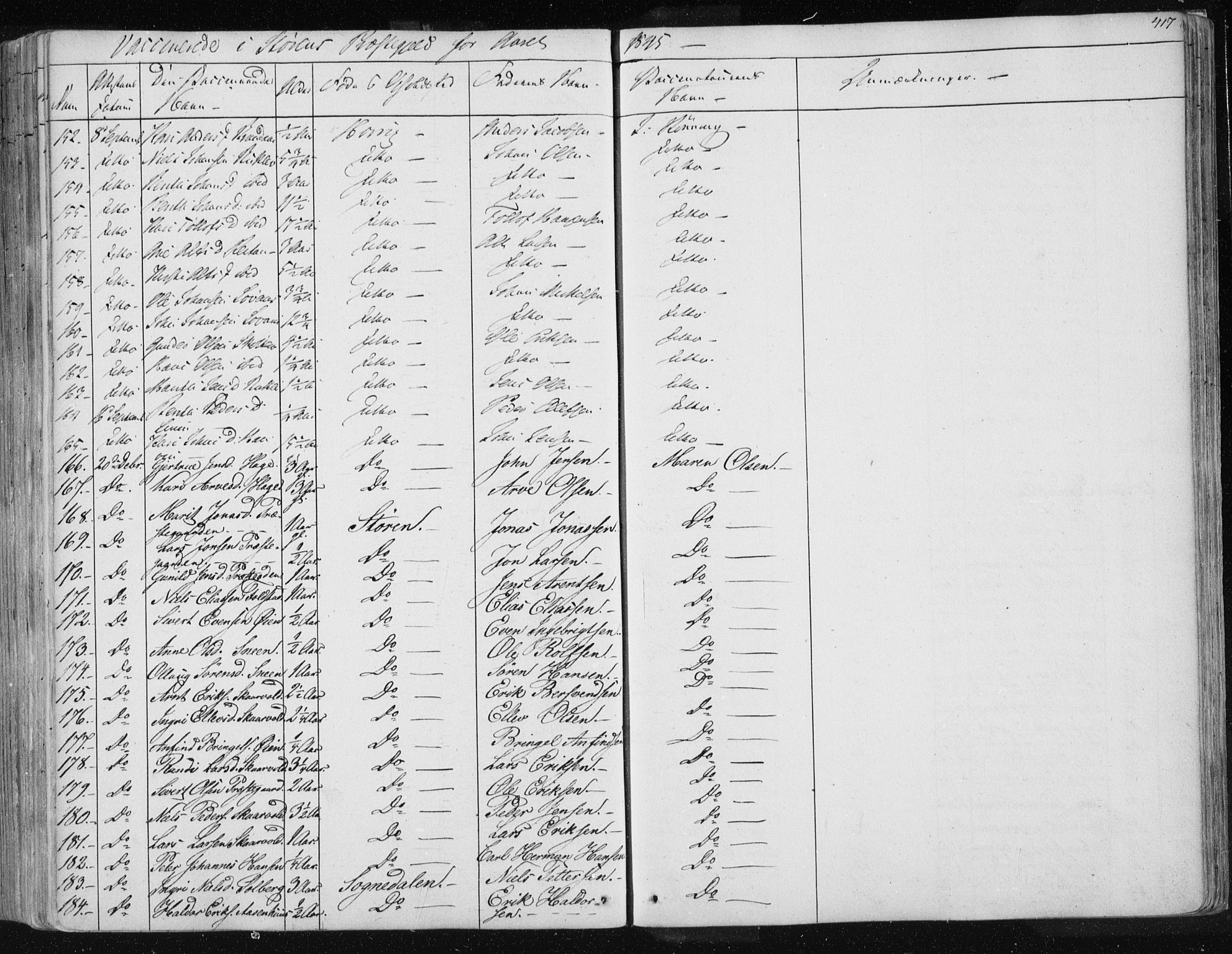 Ministerialprotokoller, klokkerbøker og fødselsregistre - Sør-Trøndelag, AV/SAT-A-1456/687/L0997: Parish register (official) no. 687A05 /1, 1843-1848, p. 417