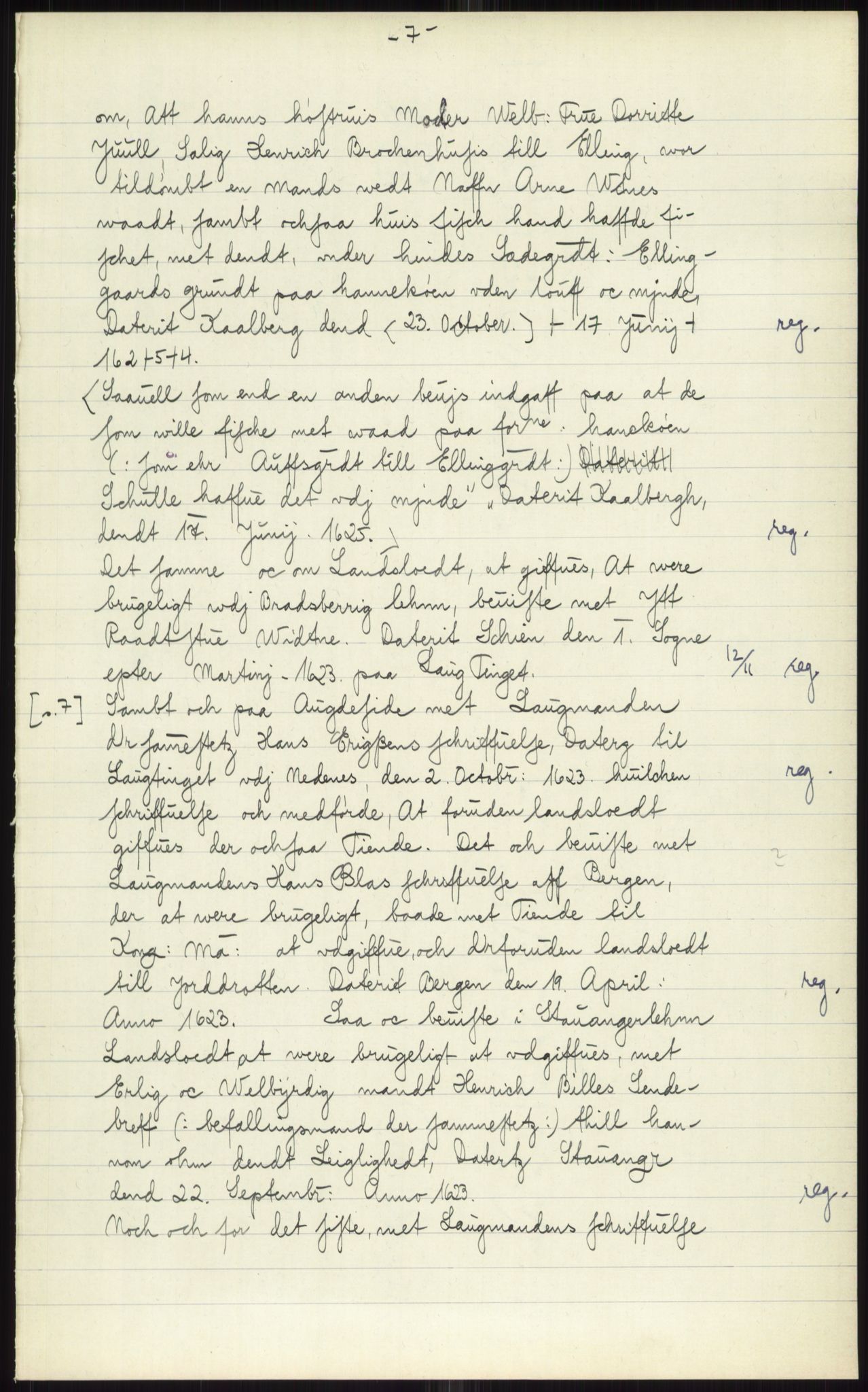 Samlinger til kildeutgivelse, Diplomavskriftsamlingen, AV/RA-EA-4053/H/Ha, p. 3452