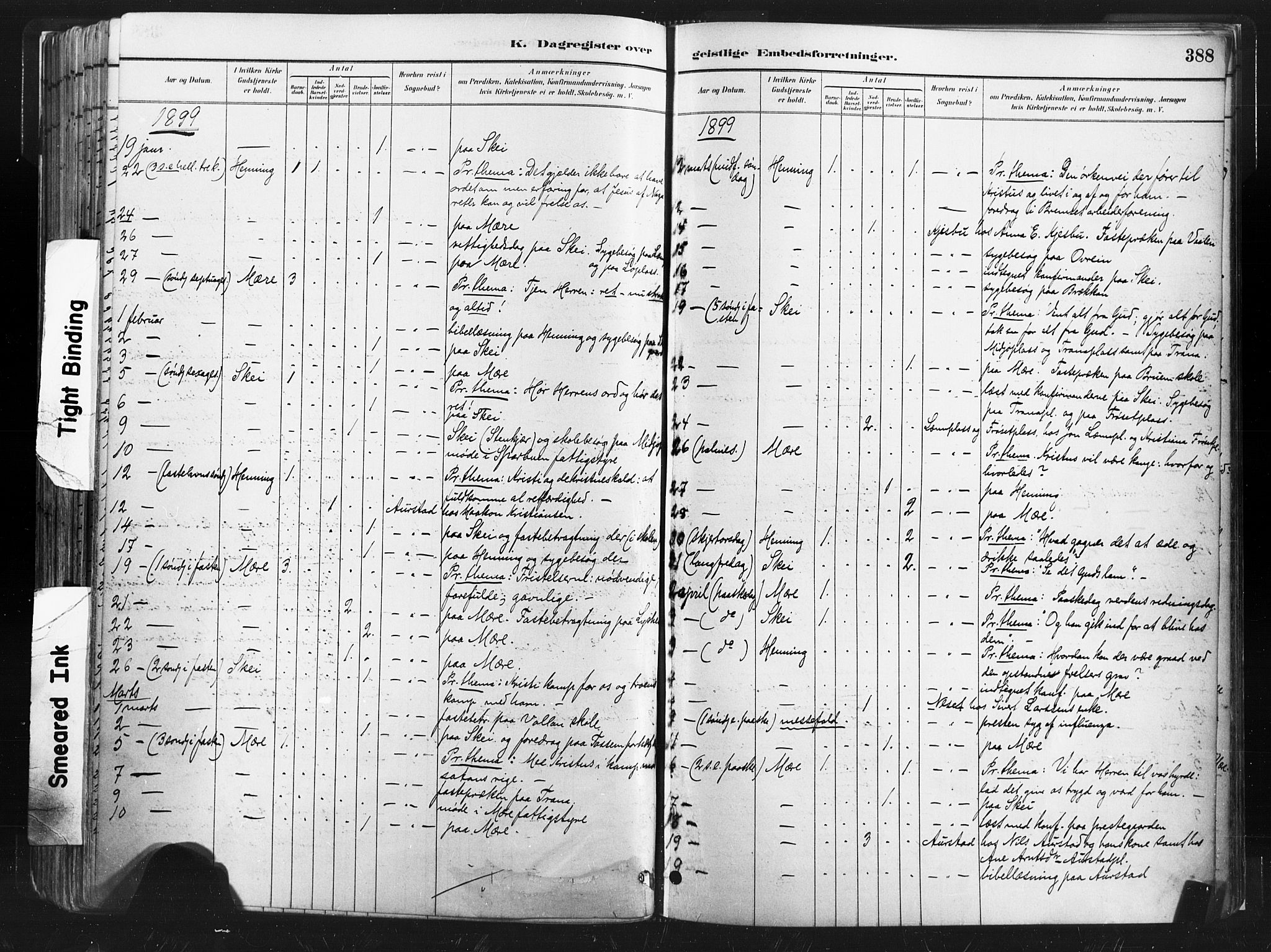 Ministerialprotokoller, klokkerbøker og fødselsregistre - Nord-Trøndelag, SAT/A-1458/735/L0351: Parish register (official) no. 735A10, 1884-1908, p. 388