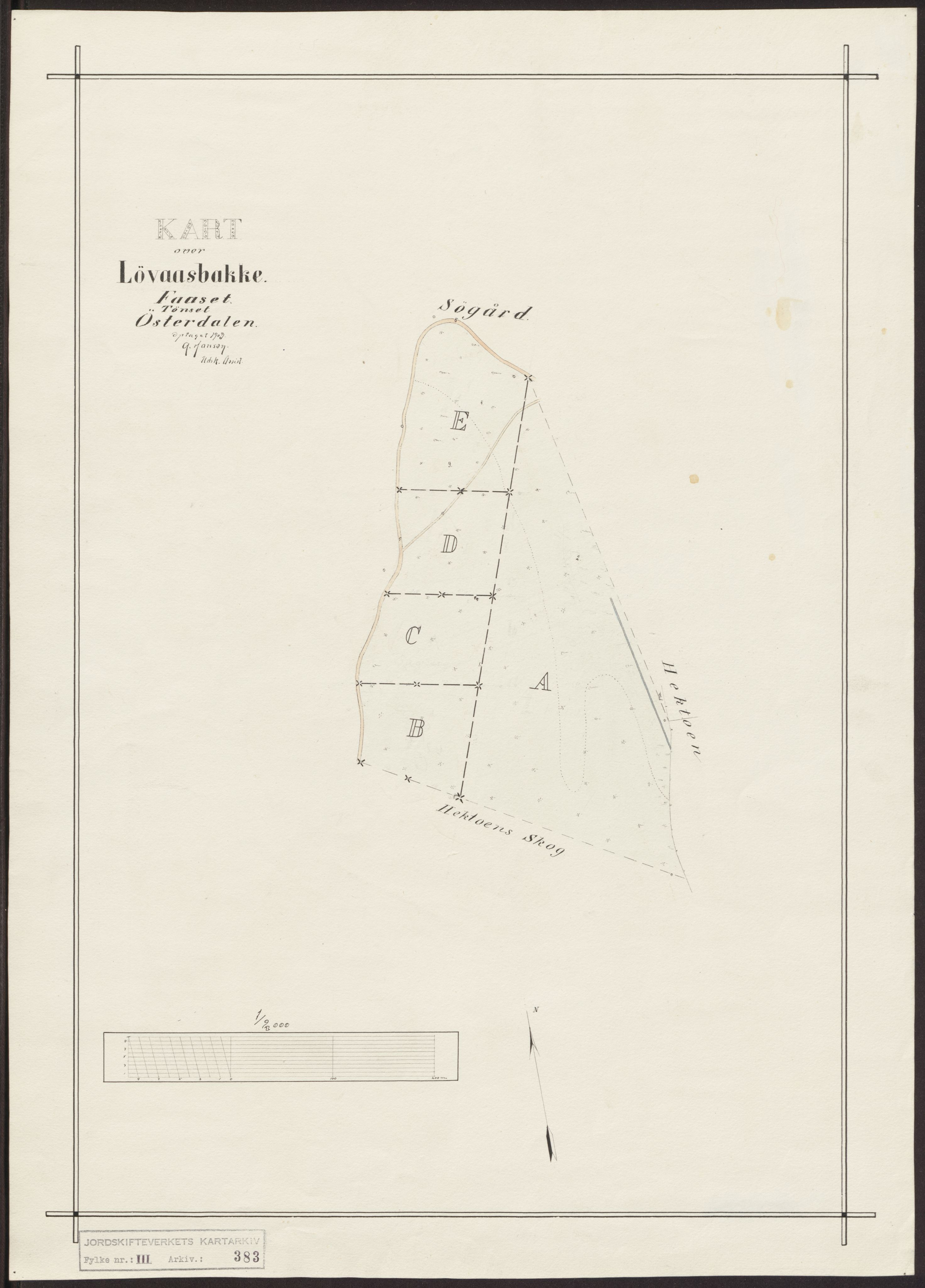 Jordskifteverkets kartarkiv, RA/S-3929/T, 1859-1988, p. 641