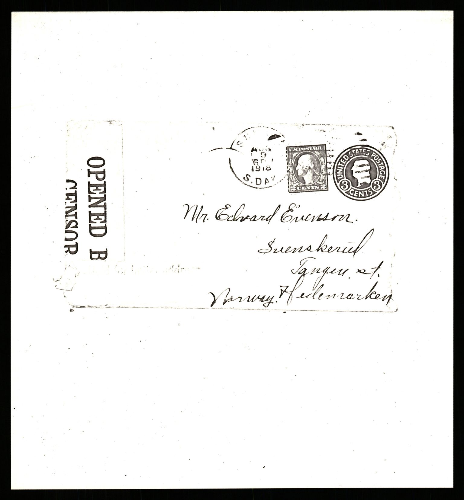 Samlinger til kildeutgivelse, Amerikabrevene, AV/RA-EA-4057/F/L0009: Innlån fra Hedmark: Statsarkivet i Hamar - Wærenskjold, 1838-1914, p. 584