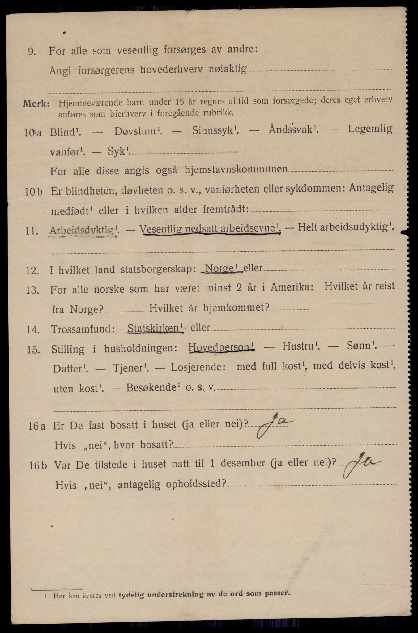 SAST, 1920 census for Sokndal town, 1920, p. 414