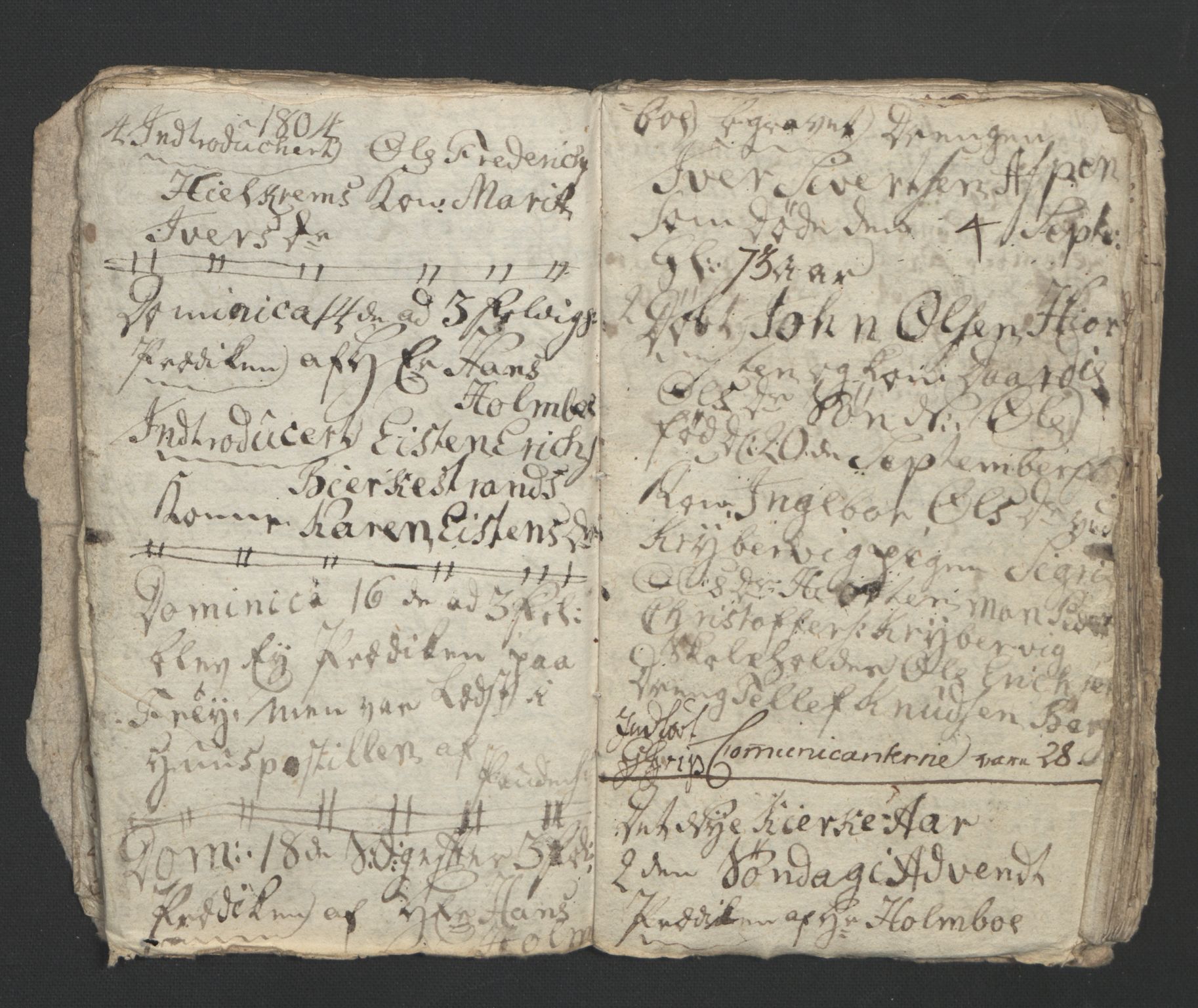 Ministerialprotokoller, klokkerbøker og fødselsregistre - Møre og Romsdal, AV/SAT-A-1454/573/L0874: Parish register (copy) no. 573C02, 1803-1811