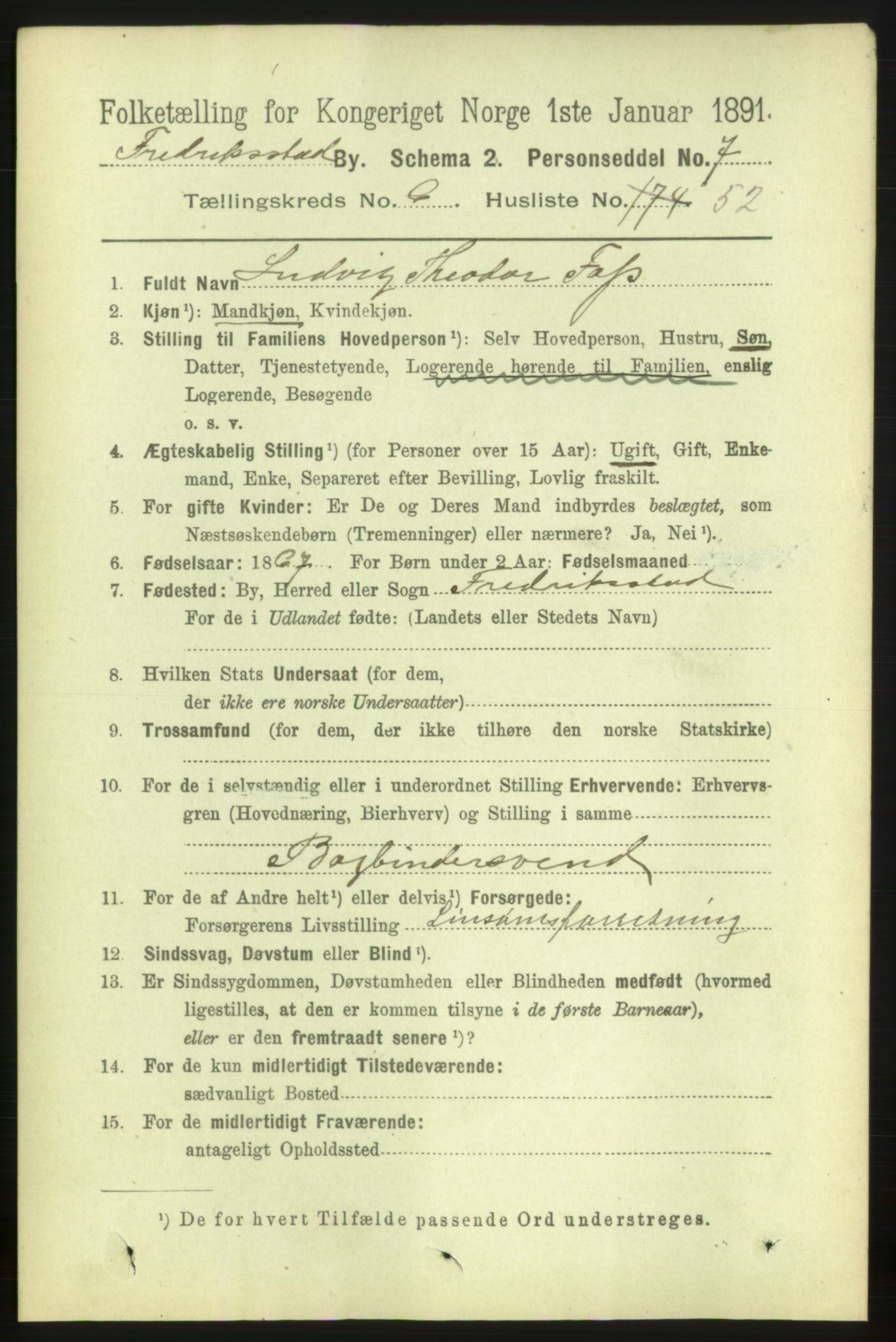 RA, 1891 census for 0103 Fredrikstad, 1891, p. 8128