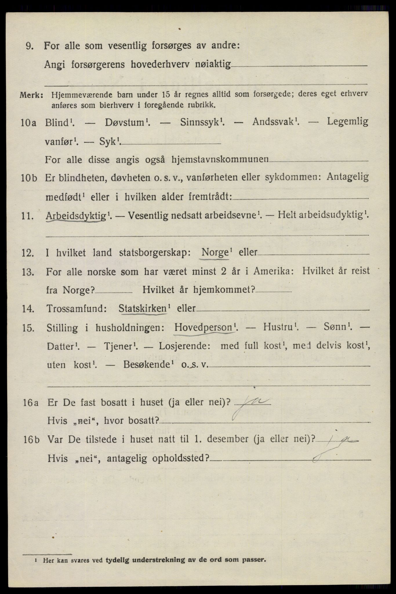 SAO, 1920 census for Askim, 1920, p. 9468