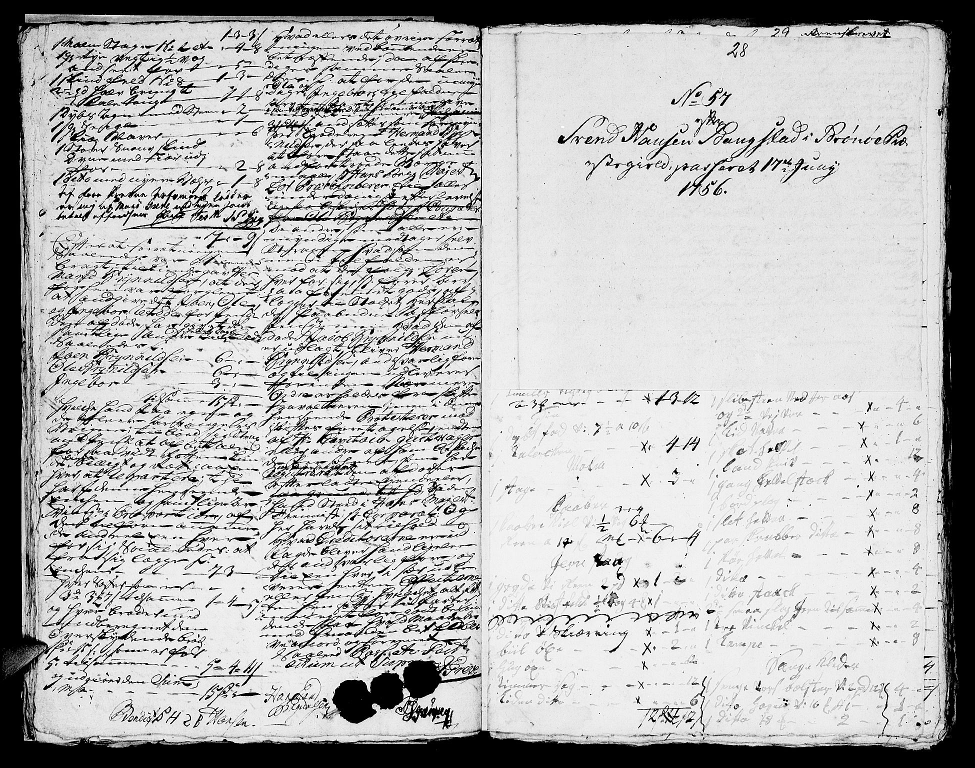 Helgeland sorenskriveri, SAT/A-0004/3/3A/L0037: Konseptprotokoll 22, 1756, p. 27b-28a