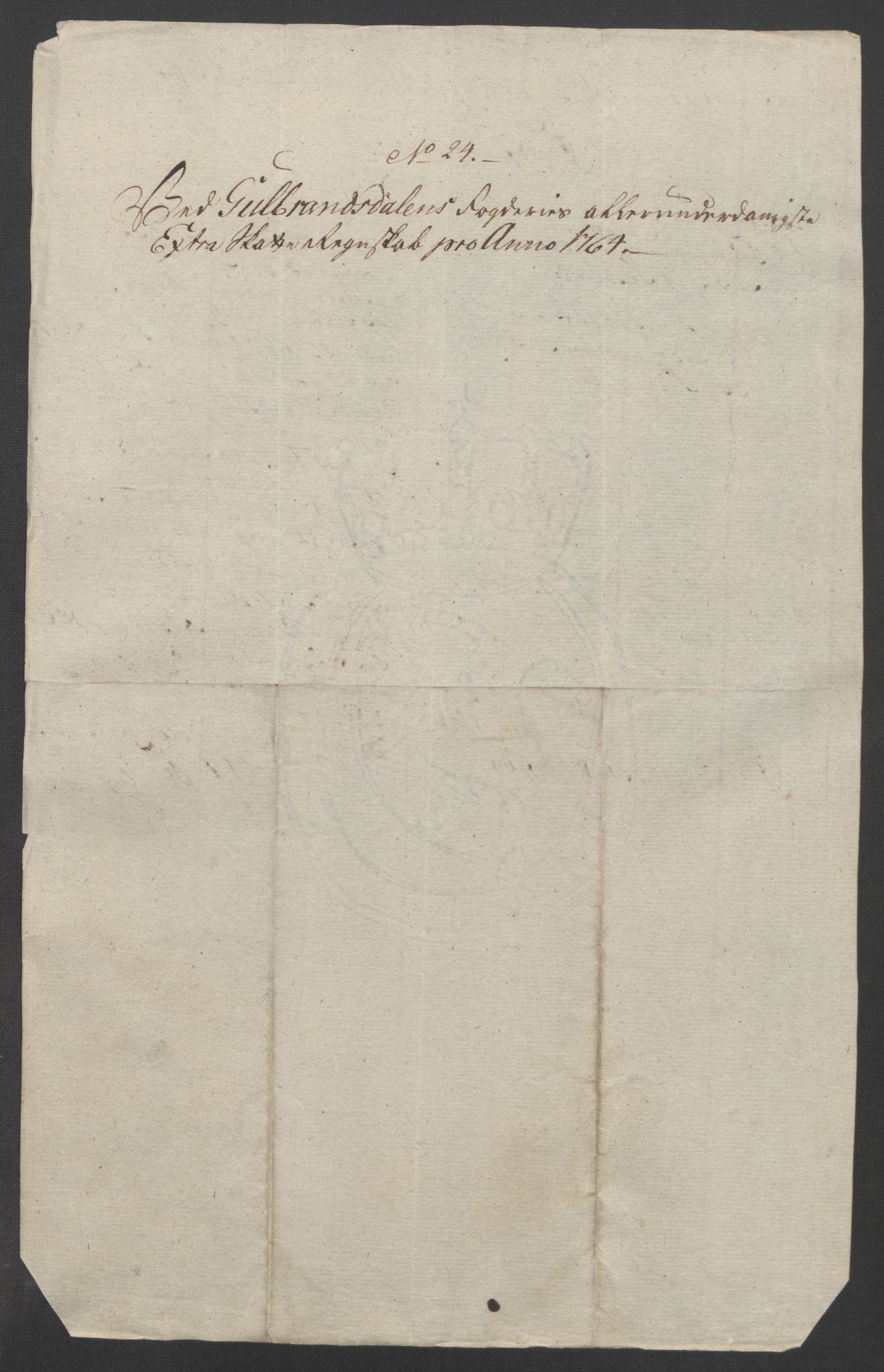 Rentekammeret inntil 1814, Reviderte regnskaper, Fogderegnskap, RA/EA-4092/R17/L1266: Ekstraskatten Gudbrandsdal, 1762-1766, p. 370