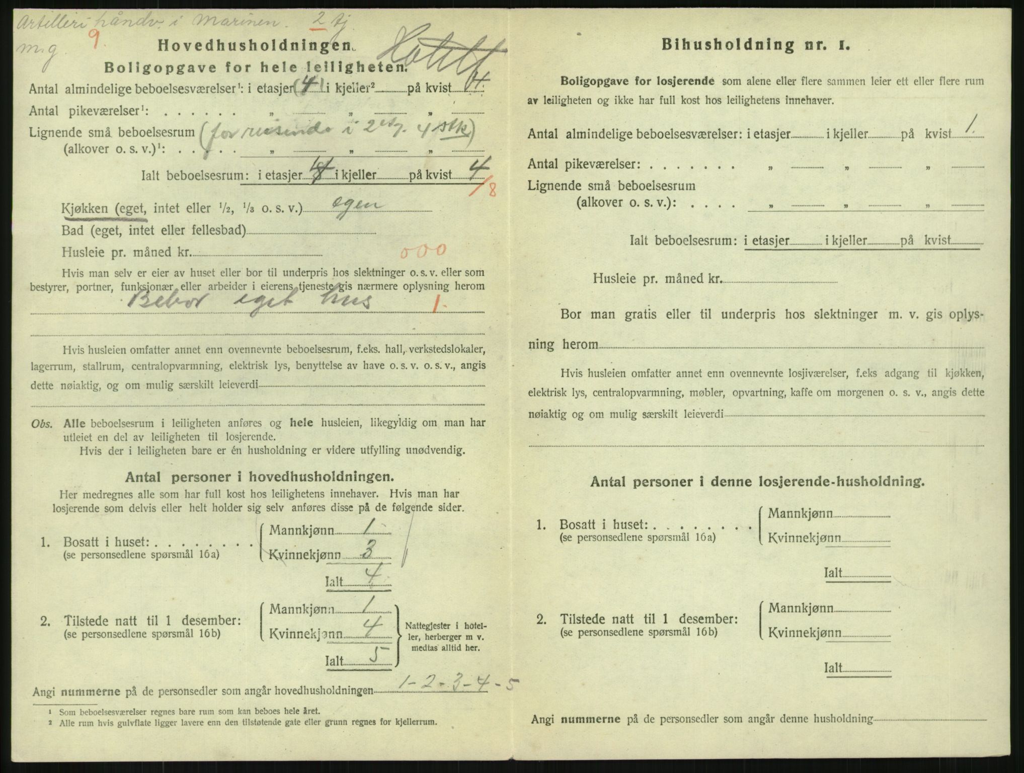 SAKO, 1920 census for Horten, 1920, p. 6544