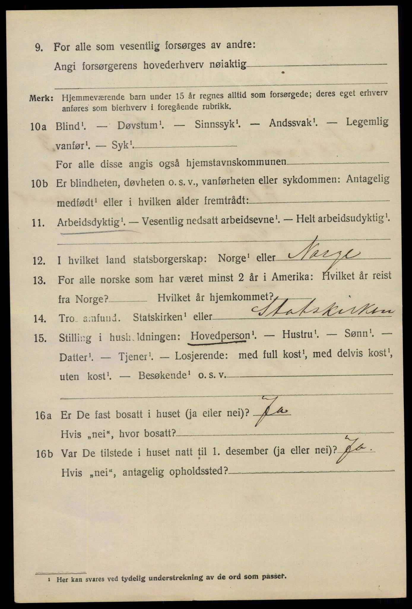 SAO, 1920 census for Askim, 1920, p. 6796