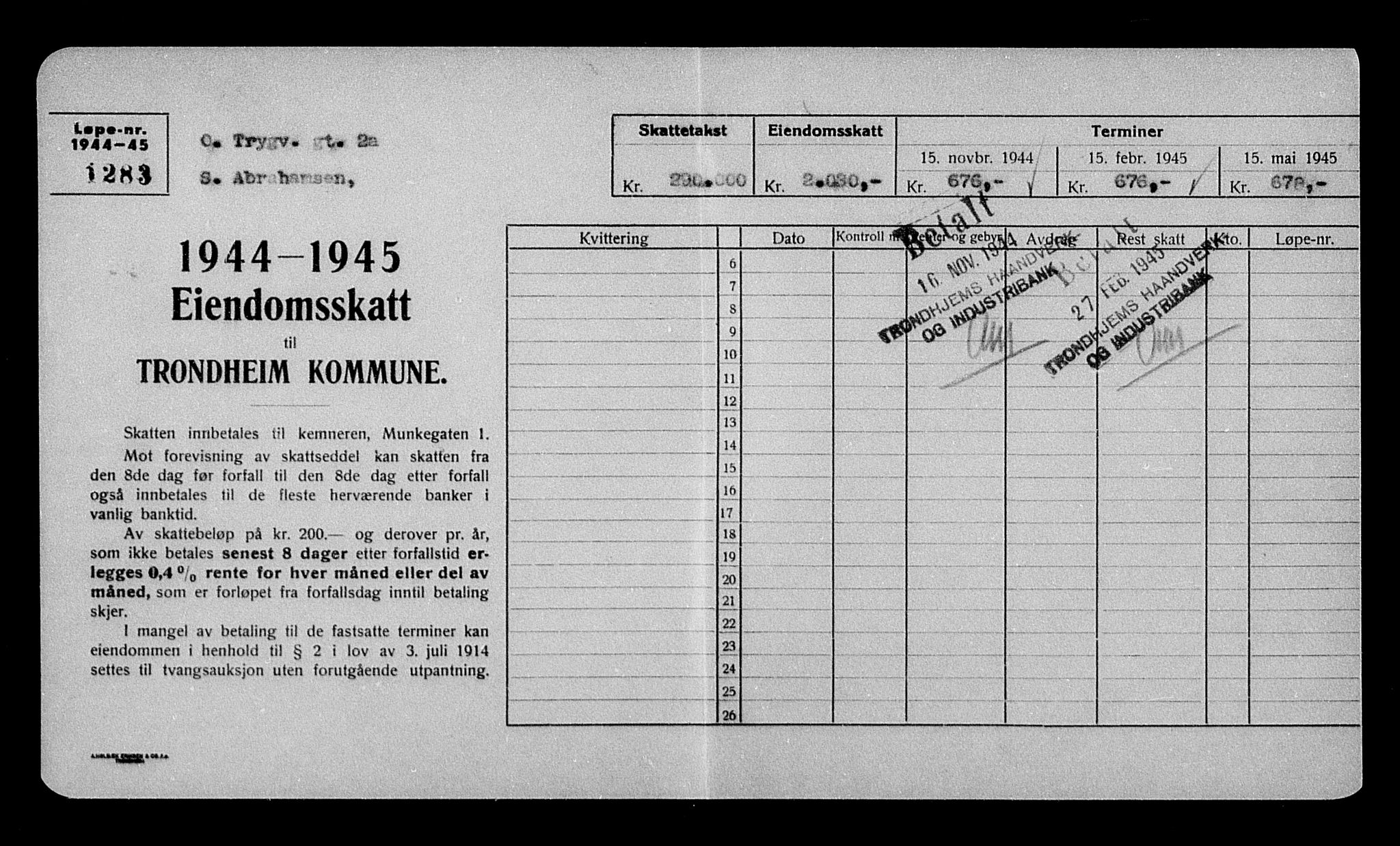 Justisdepartementet, Tilbakeføringskontoret for inndratte formuer, AV/RA-S-1564/H/Hc/Hca/L0908: --, 1945-1947, p. 649