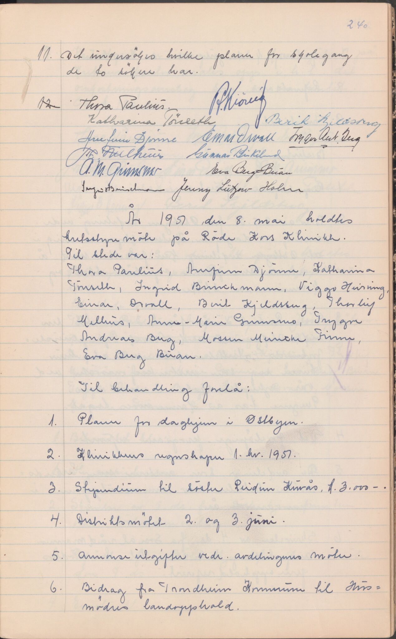 Trondheim Røde Kors, TRKO/PA-1204/A/Aa/L0003: Møtebok, 1942-1952, p. 243